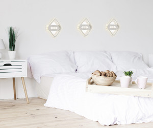 FA225 WH белый LED 6400K+3000K/4200K 24W 200*200*40