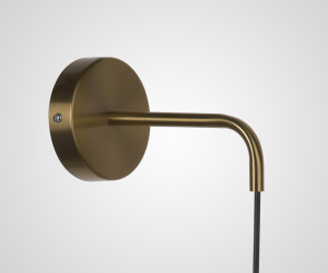 Настенный светильник PS7956-1W BK+GD 000060458