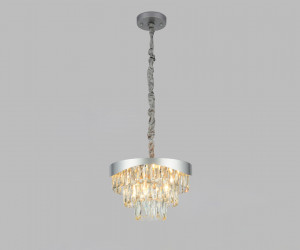 TR5080 SL/CL серебро/прозрачный E14/6 max 40W D400*1070