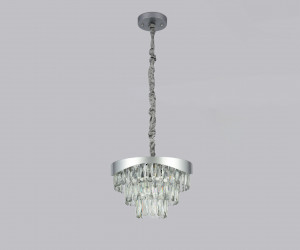 TR5080 SL/CL серебро/прозрачный E14/6 max 40W D400*1070