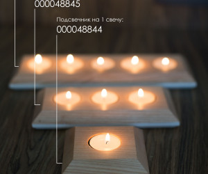 Подсвечник PLUG03 NL+WT 000048845