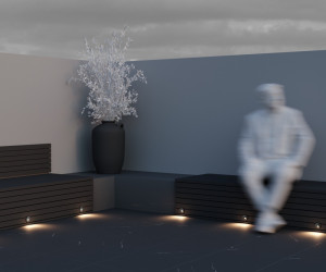 Подсветка для лестниц Outdoor O015SL-L3B3K