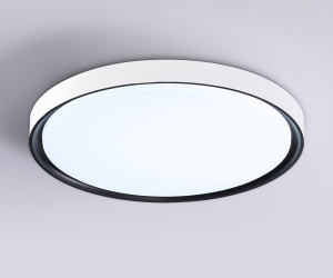 FZ1247 WH/BK белый/черный IP54 20W 5000K D300*60 (Без ПДУ)