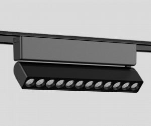 GV1474 BK черный IP20 12W 4200K 48V 24° 230*26*80