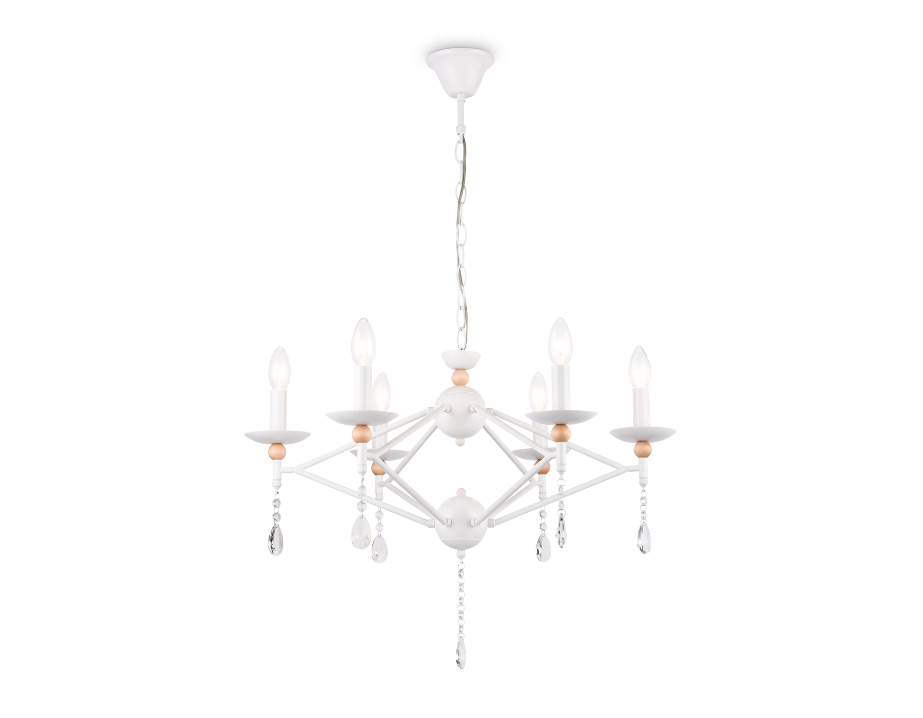 TR9596/6 WH белый E14/6 max 40W D660*880