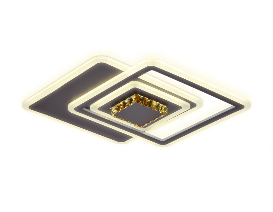 FA262 CF/TI кофе/янтарь 112W 540*540*80 (ПДУ РАДИО 2.4)