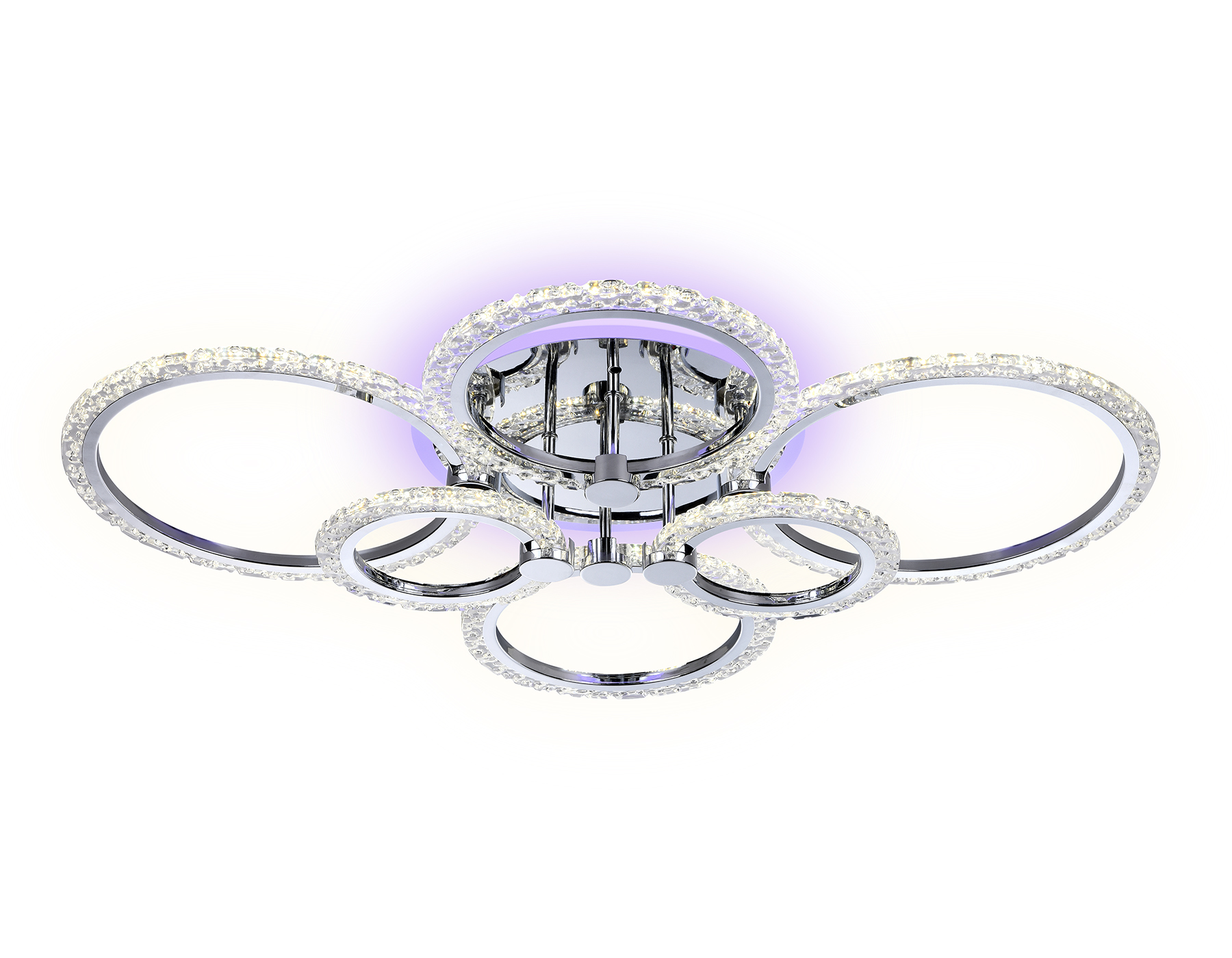 FA413/4+2 CH хром 132W 840*600*120 (ПДУ РАДИО 2.4G)