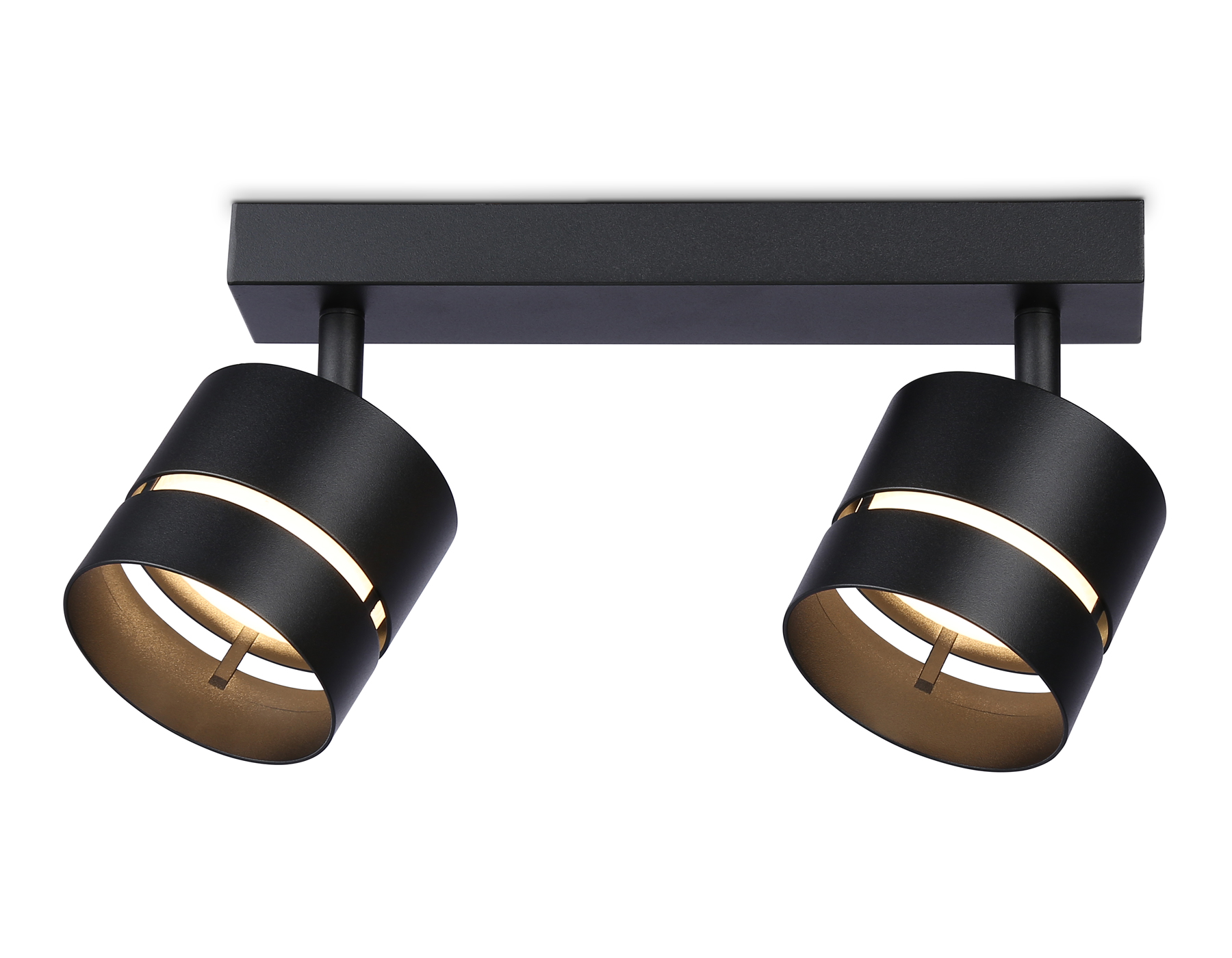 TN71060/2 BK черный GX53/2 max 12W 280*85*150