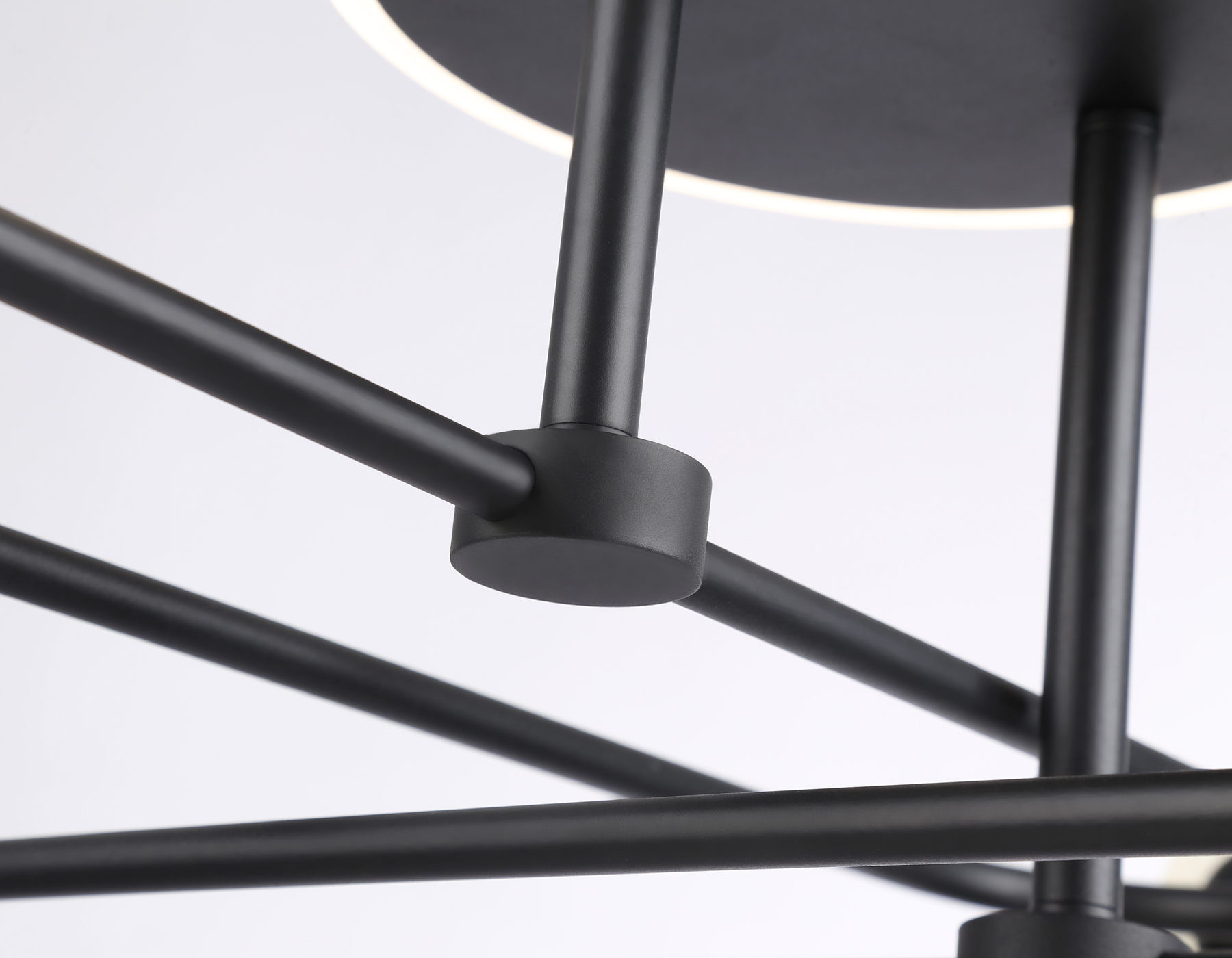 FL66232/6 BK черный 48W 3000K-6400K+G9/4 880*880*240 (ПДУ ИК)