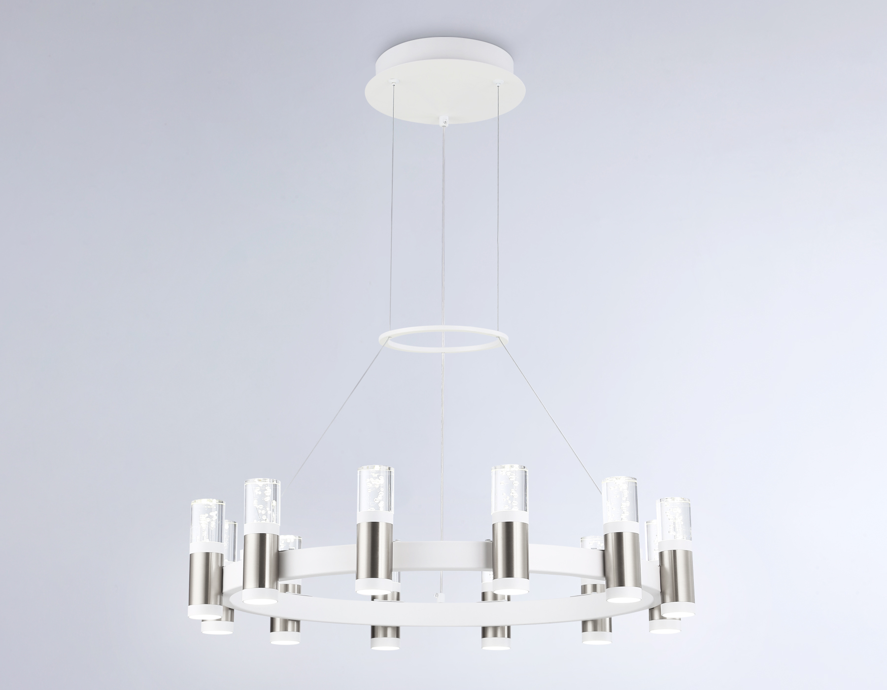 FL6205 WH/CH белый/хром 72W 4200K D600*1200 (Без ПДУ)