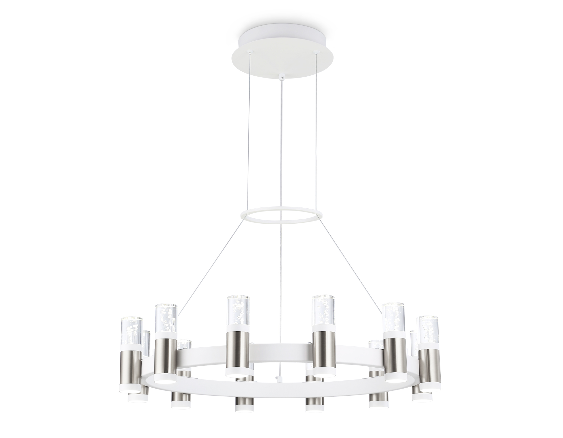 FL6205 WH/CH белый/хром 72W 4200K D600*1200 (Без ПДУ)