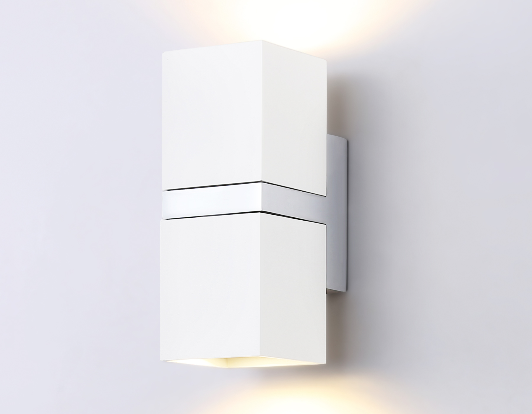 FW245/2 WH/CH белый/хром GU10*2 max 12W 155*61*80