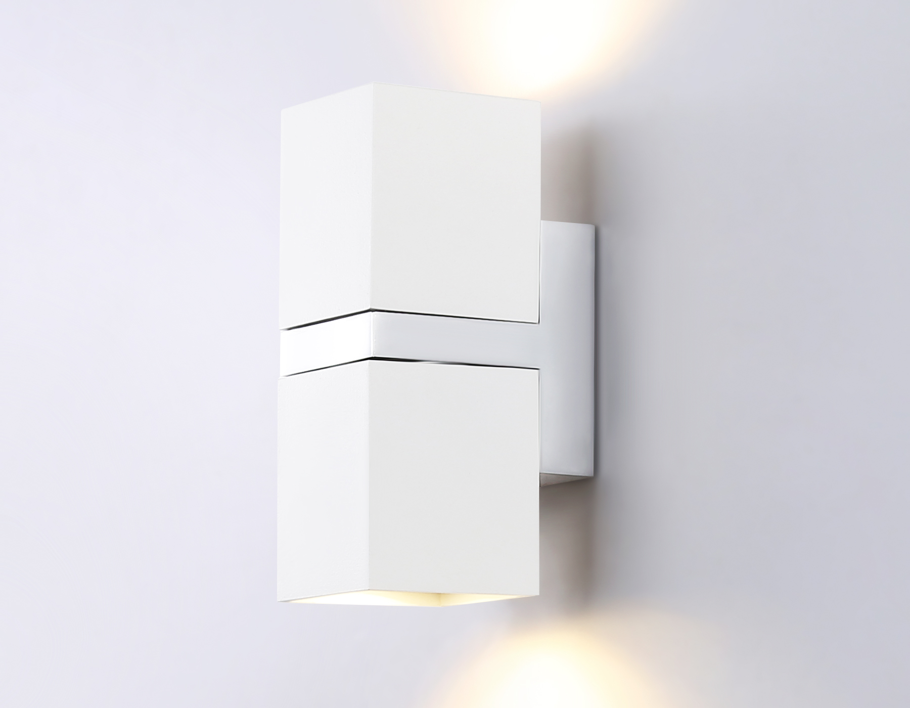 FW245/2 WH/CH белый/хром GU10*2 max 12W 155*61*80