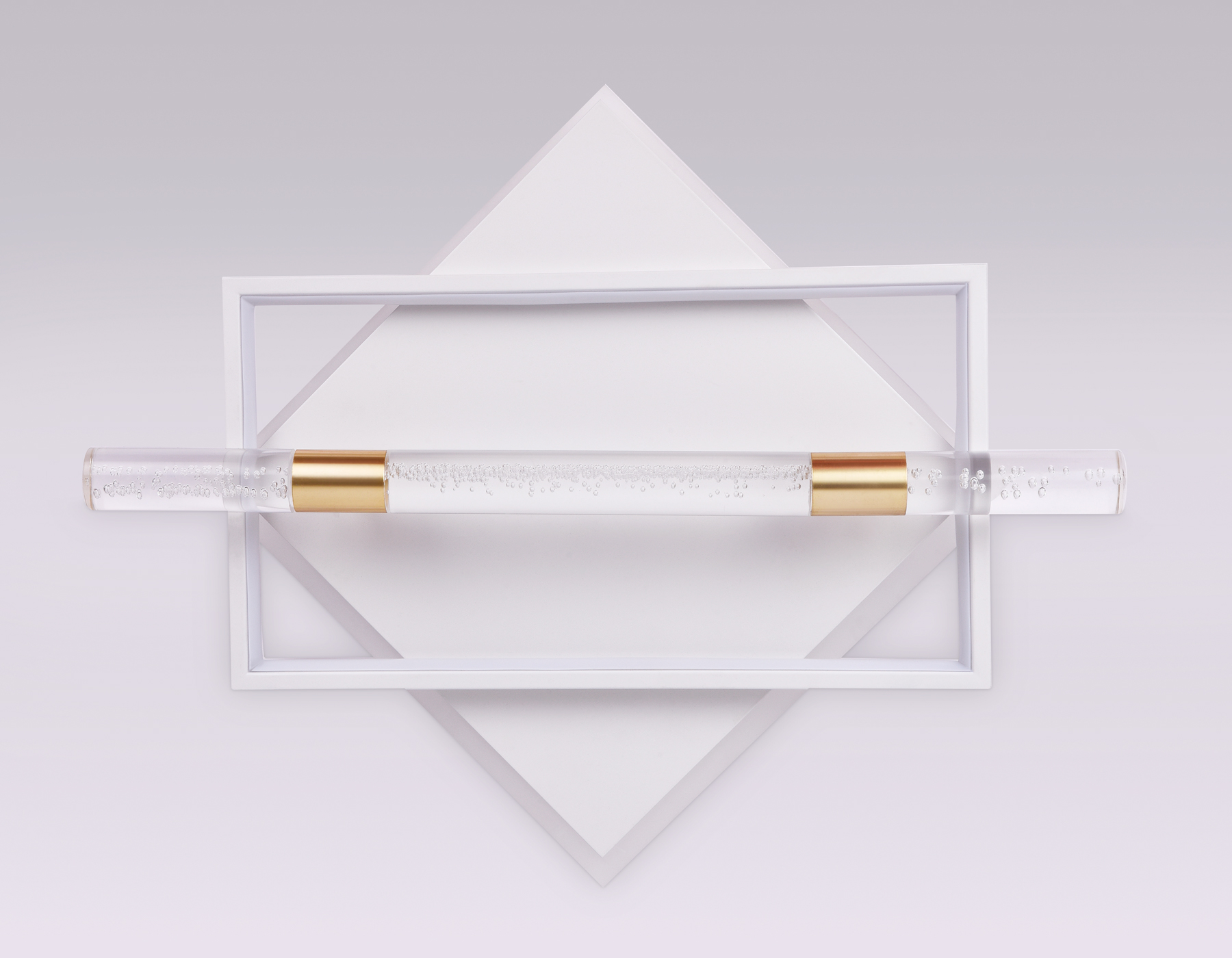 FL5012 WH/GD белый/золото 3000K/4200K/6400K 78W 523.3*496.7*100 (ПДУ РАДИО 2.4G)