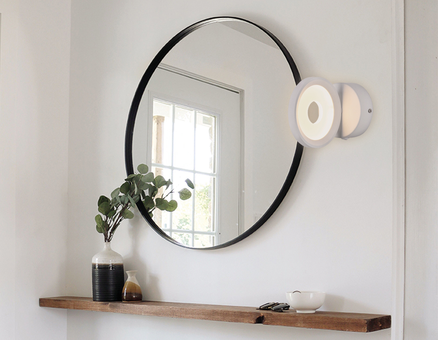 FW198 WH белый LED 3000K 7W D130*190