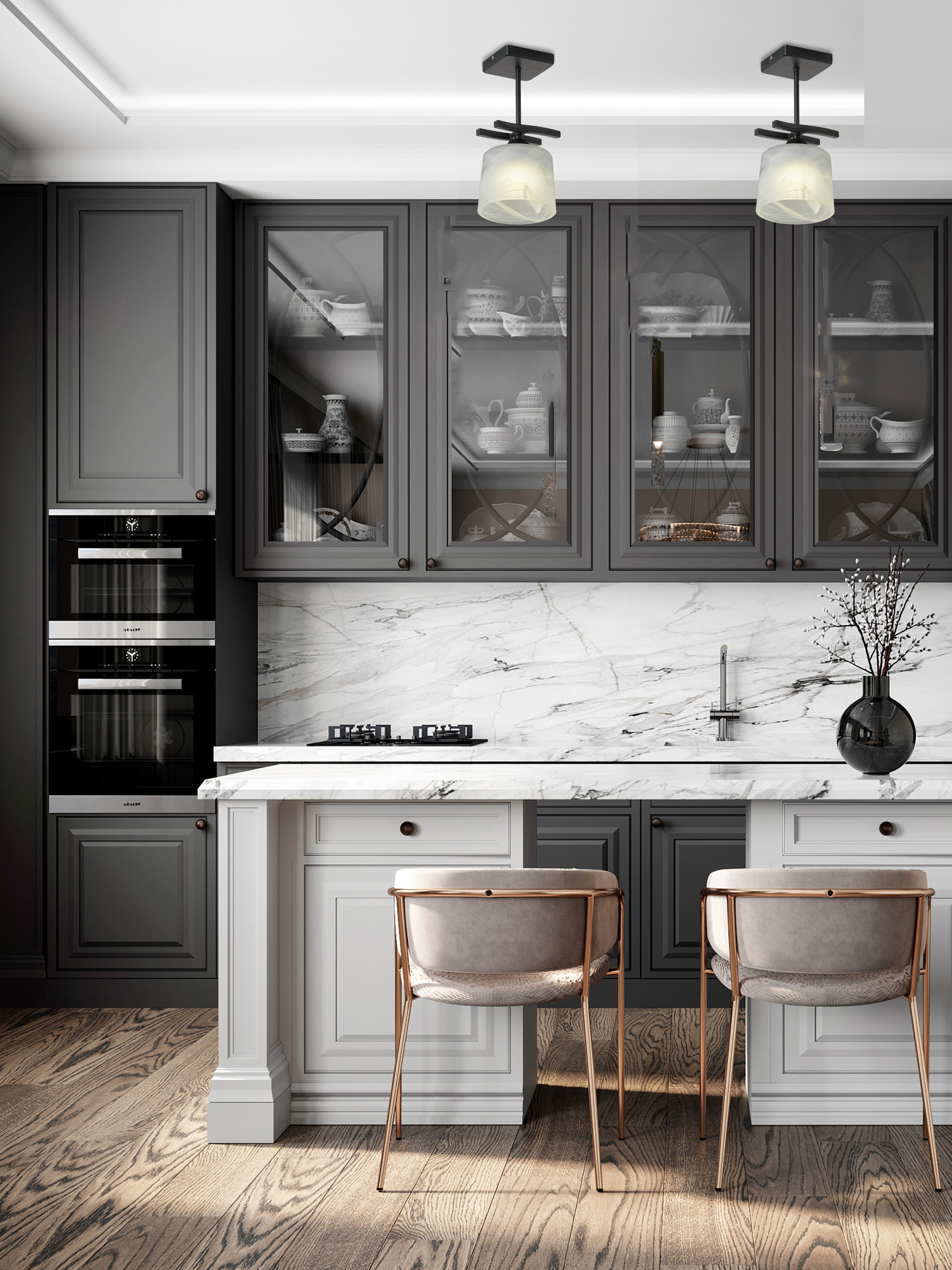 Потолочный светильник SS5274-1 BK 000061917