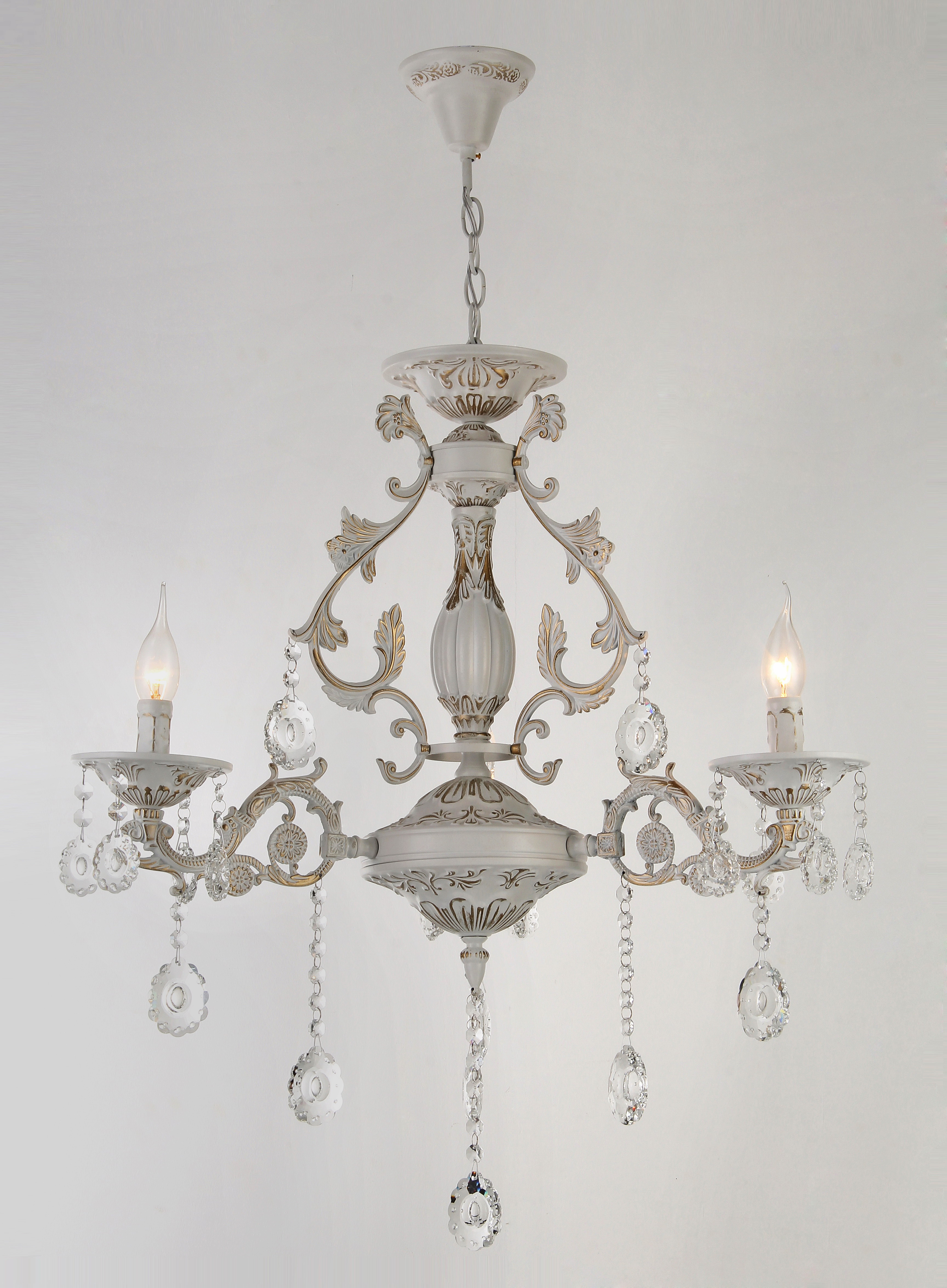 Подвесная люстра PL7030-3 WT+GD 000067869