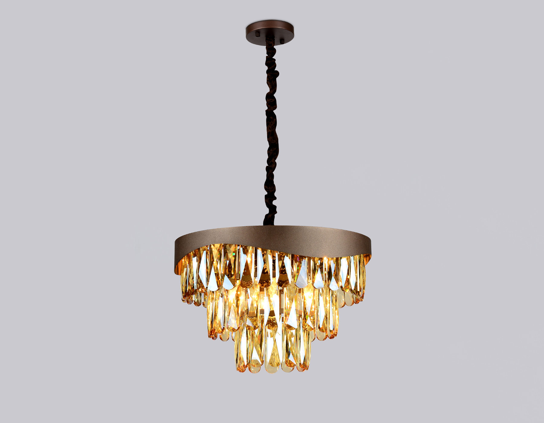 TR5081 CF/TI кофе/янтарь E14/6 max 40W D400*1070