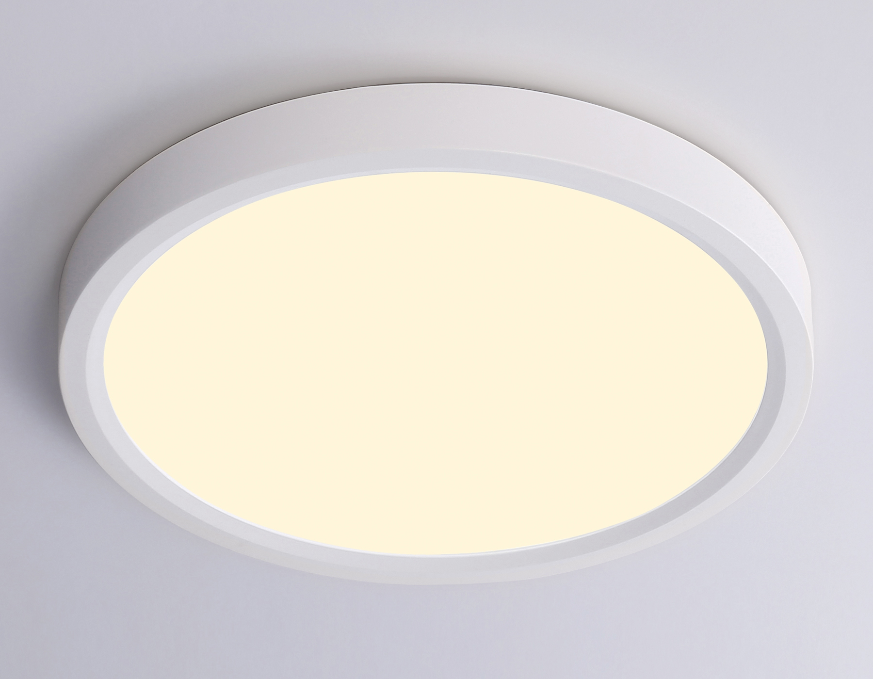 FZ1901 WH белый IP54 13W 3000K-6500K CCT-переключатель D230*25 (Без ПДУ)