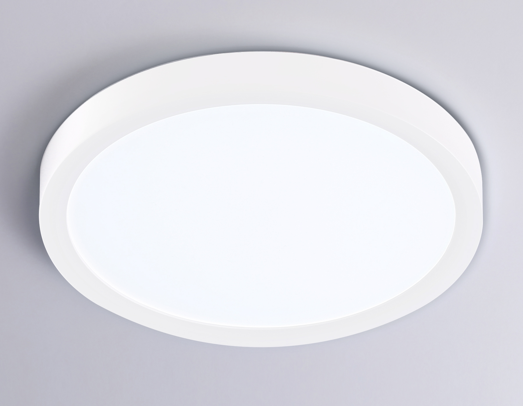 FZ1901 WH белый IP54 13W 3000K-6500K CCT-переключатель D230*25 (Без ПДУ)