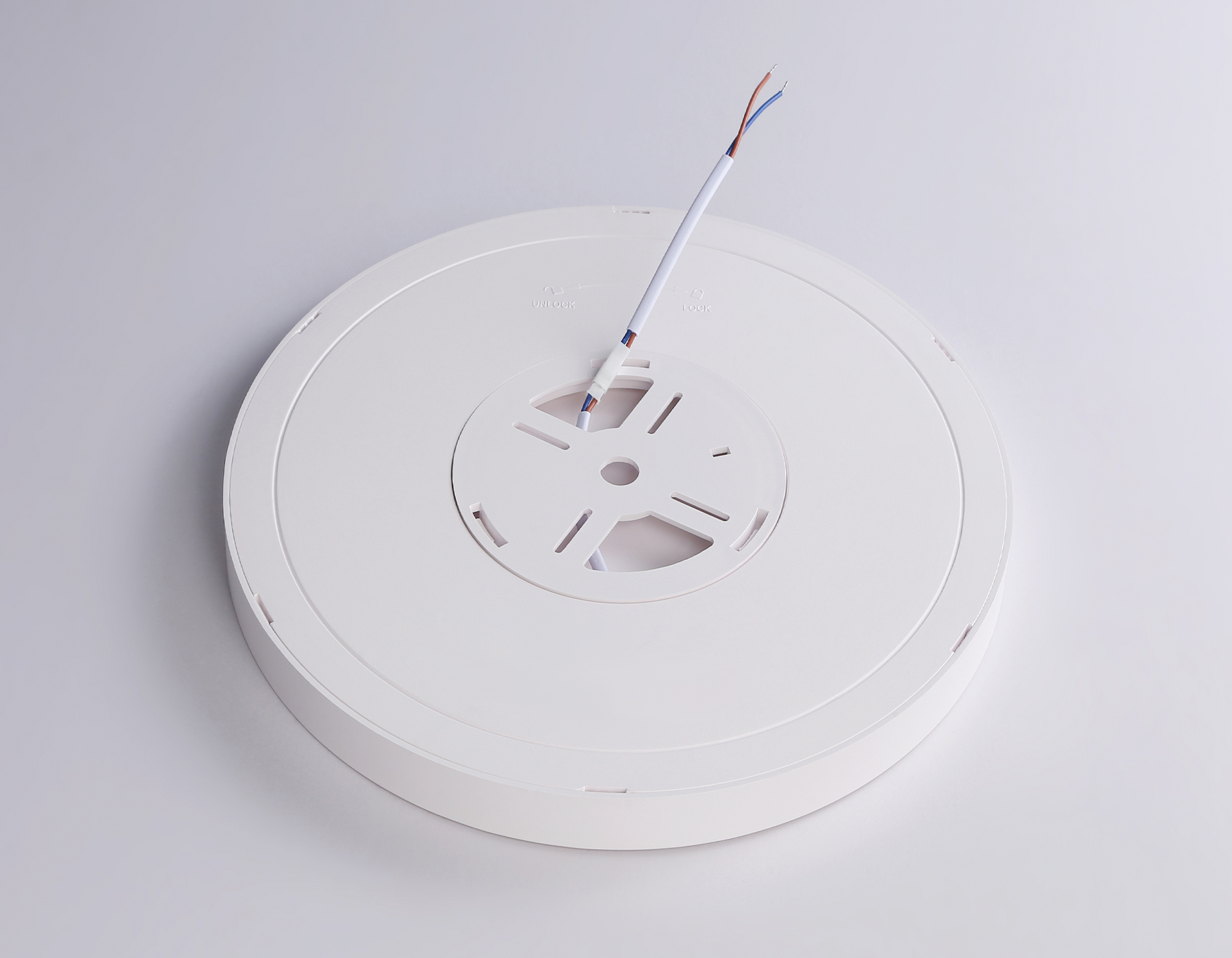 FZ1901 WH белый IP54 13W 3000K-6500K CCT-переключатель D230*25 (Без ПДУ)