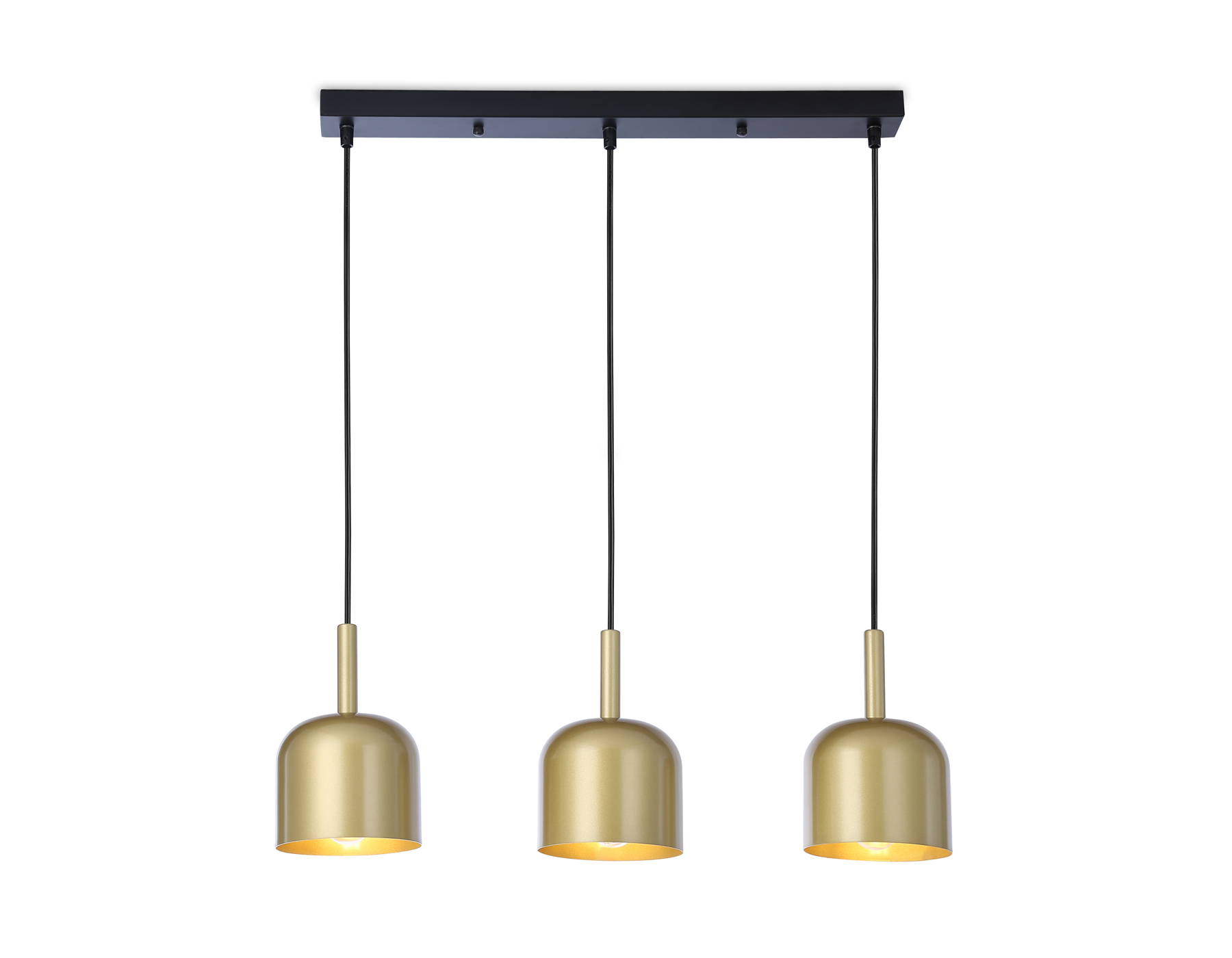 TR97118/3 GD/BK золото/черный E27*3 max 40W D130*113*1200