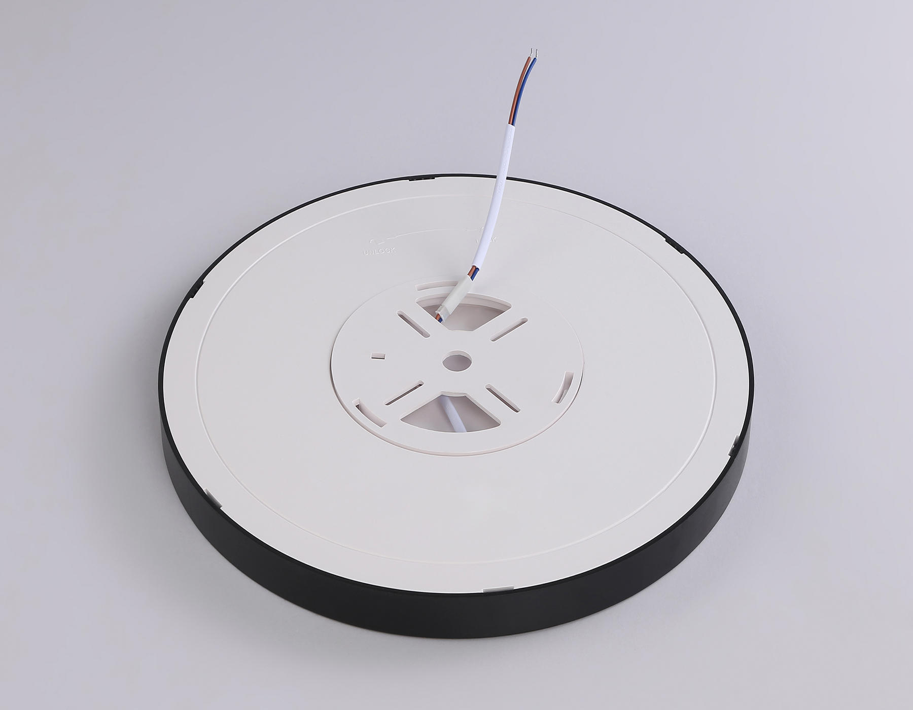 FZ1902 BK черный IP54 13W 3000K-6500K CCT-переключатель D230*25 (Без ПДУ)