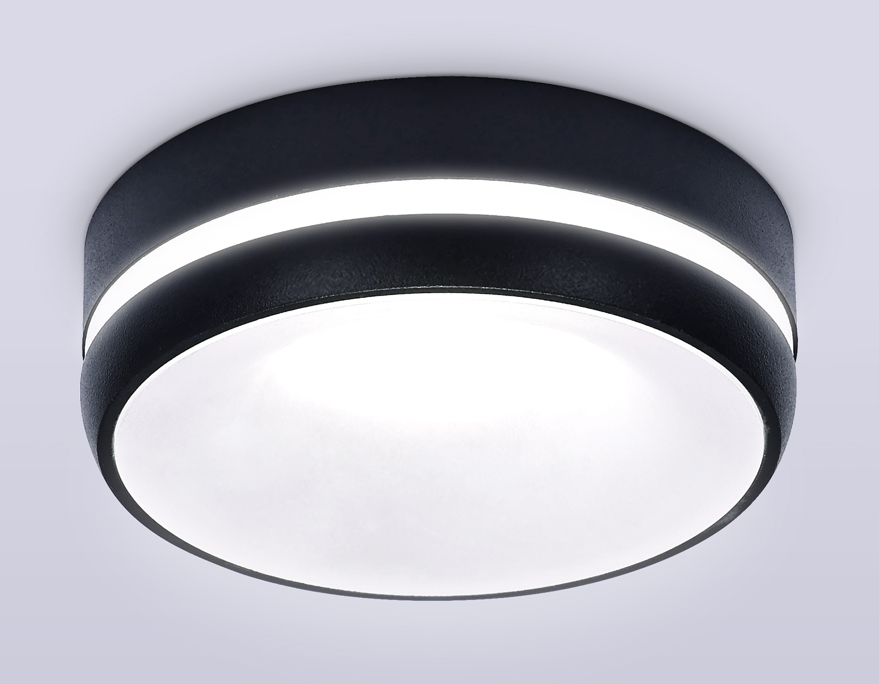 TN3335 SBK/FR черный песок/белый матовый GU5.3 D96*46