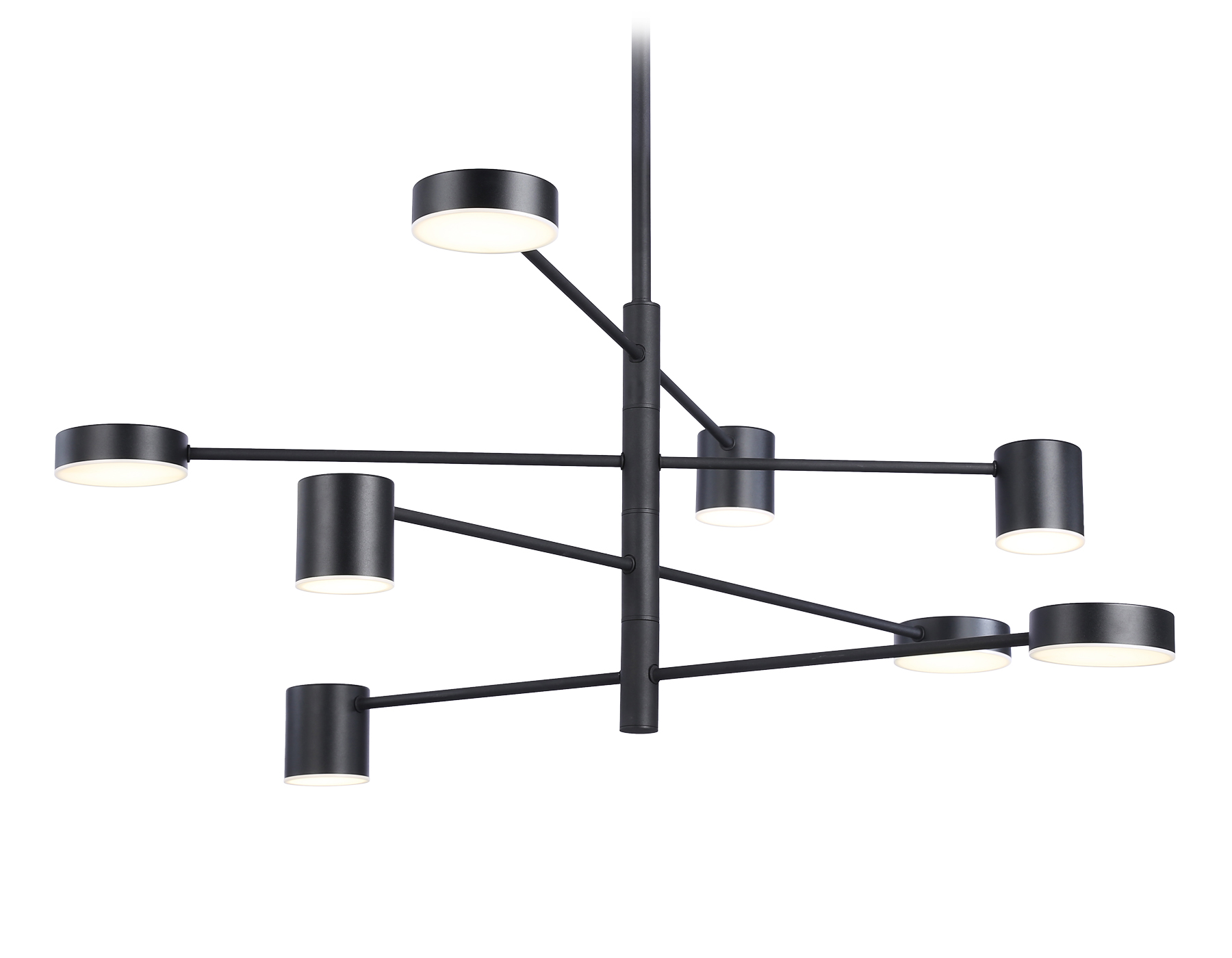 FL51689/8 BK черный 3000K/4200K/6400K 48W D900*1000 (Без ПДУ)