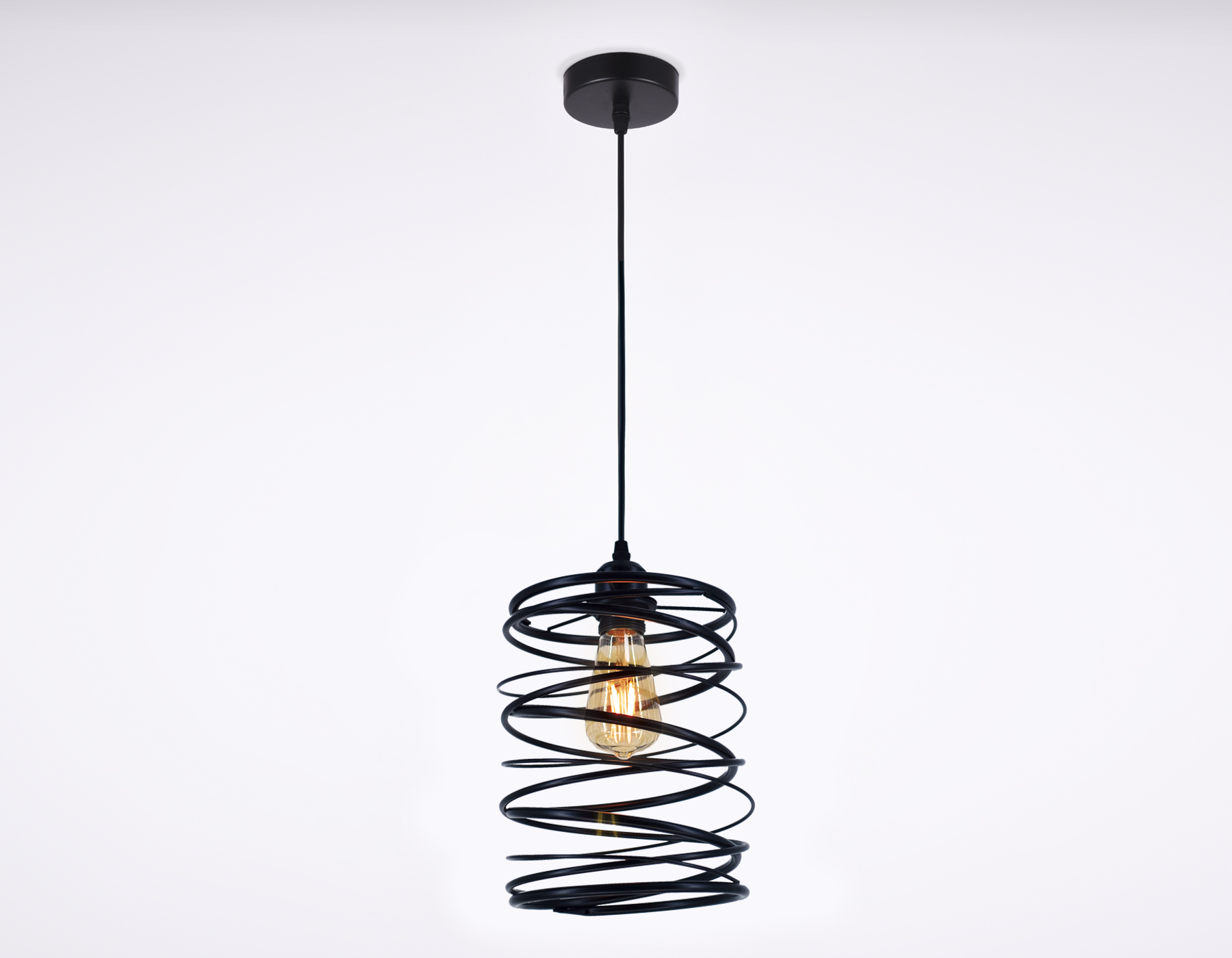 TR8401 BK черный E27 max 60W D190*1000