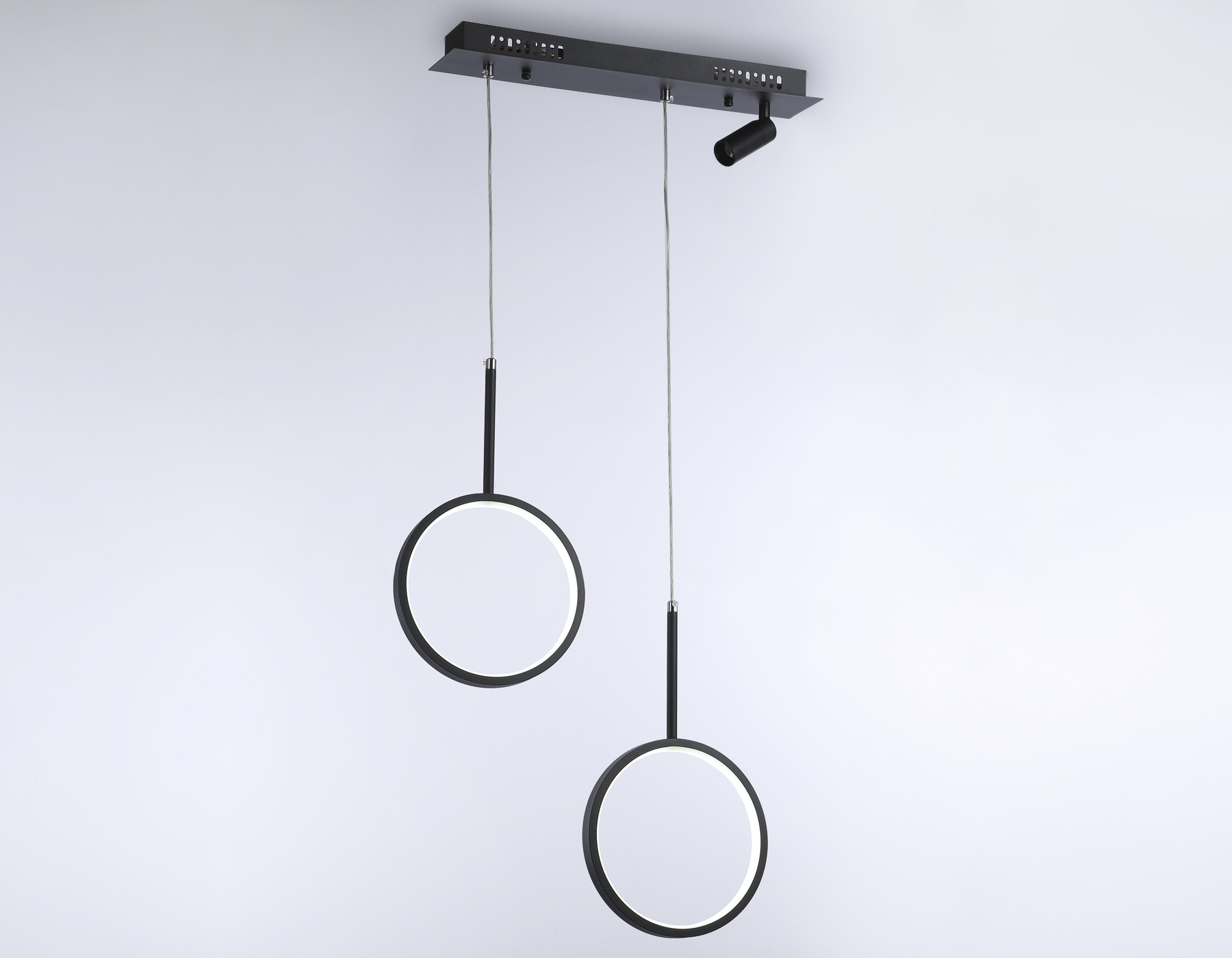 FL5274/2+1 BK черный 38W 3000K/4200K/6400K+4200K 500*20*1200 (ПДУ ИК)