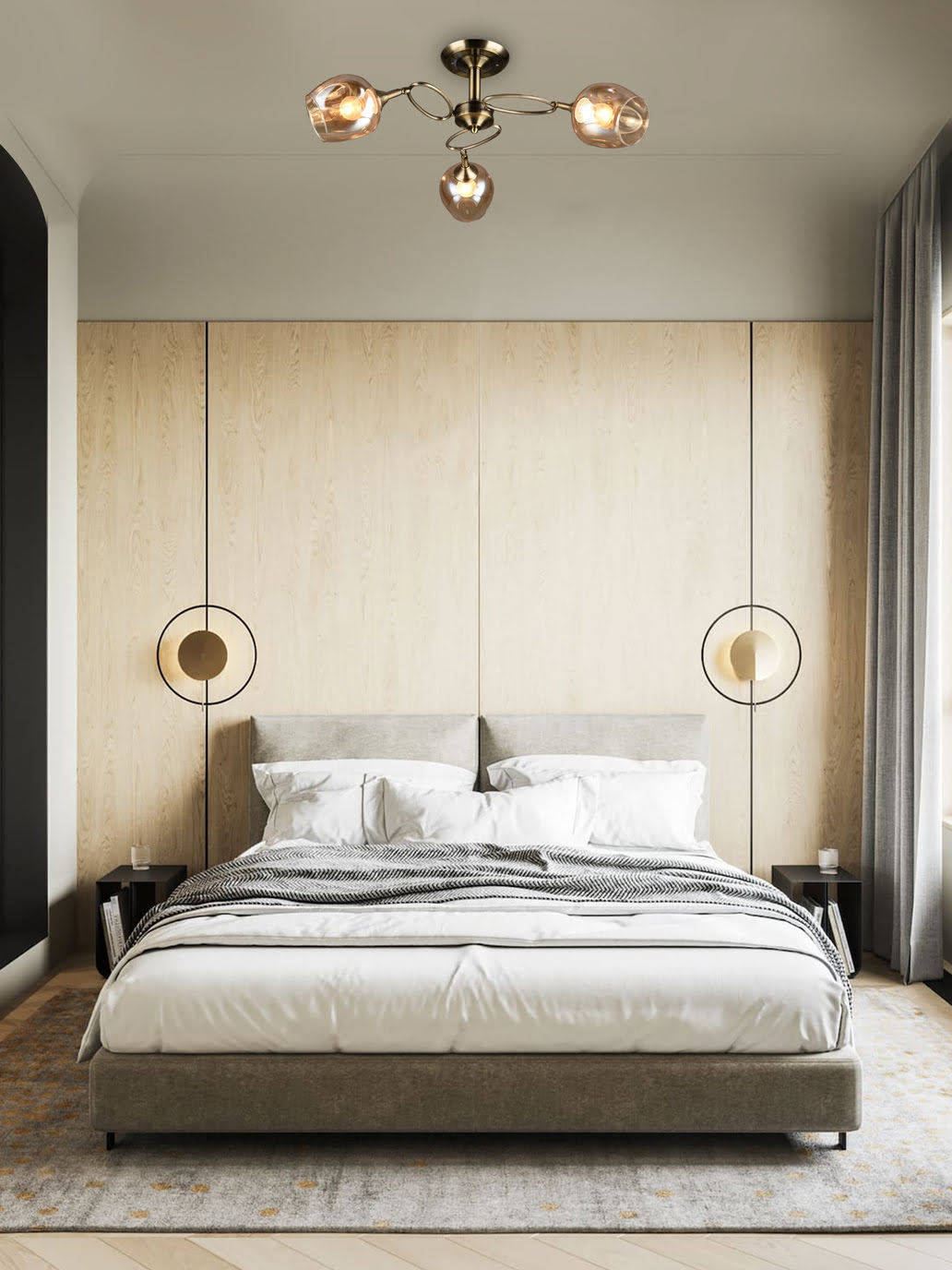 Потолочная люстра P7536-3 AB 000026349