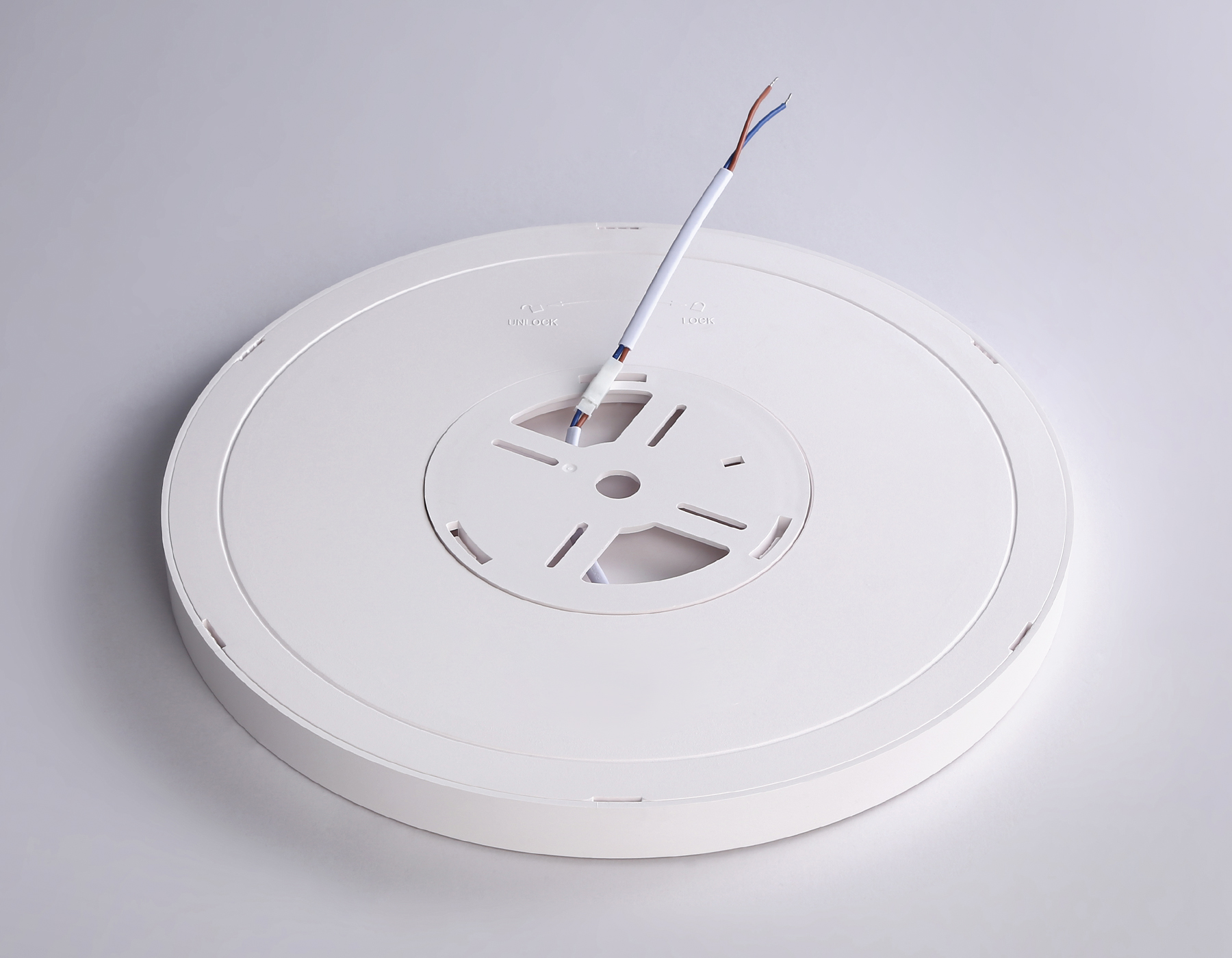 FZ1903 WH белый IP54 20W 3000K-6500K CCT-переключатель D300*25 (Без ПДУ)