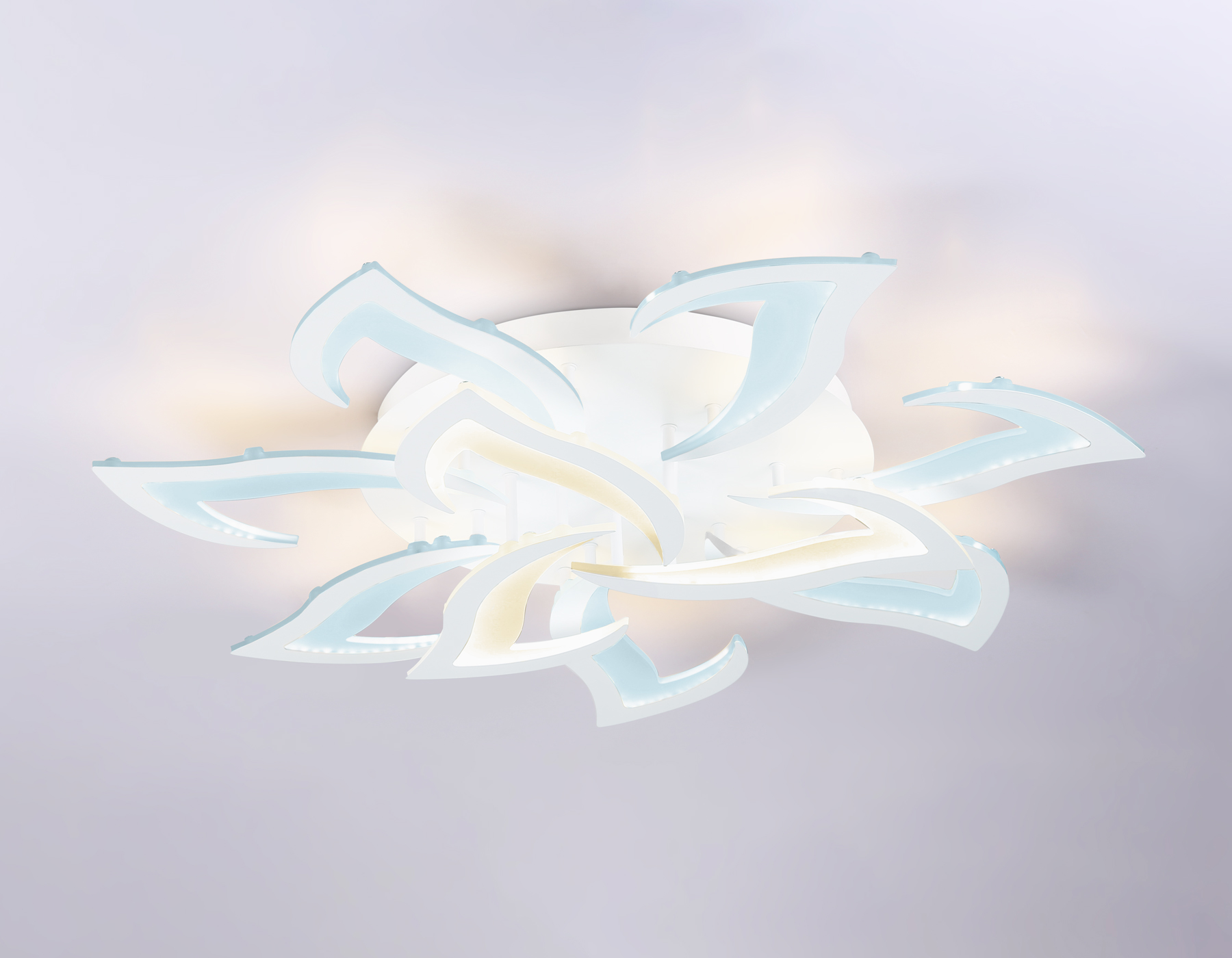 FA4473/7+3 WH белый 112W 3000+6400K/4200K/6400+3000K D850*120 (ПДУ ИК)