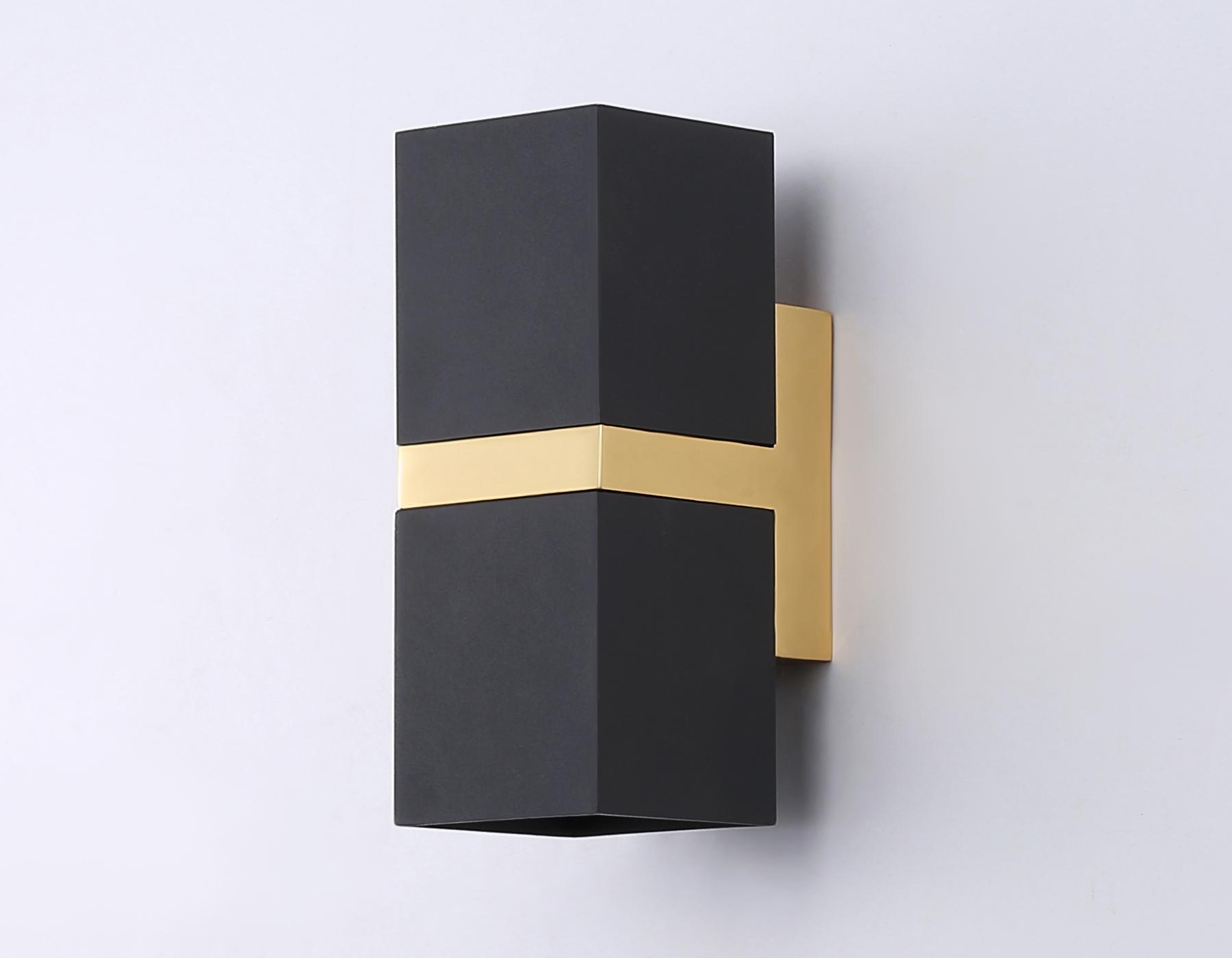 FW246/2 BK/GD черный/золото GU10*2 max 12W 155*61*80