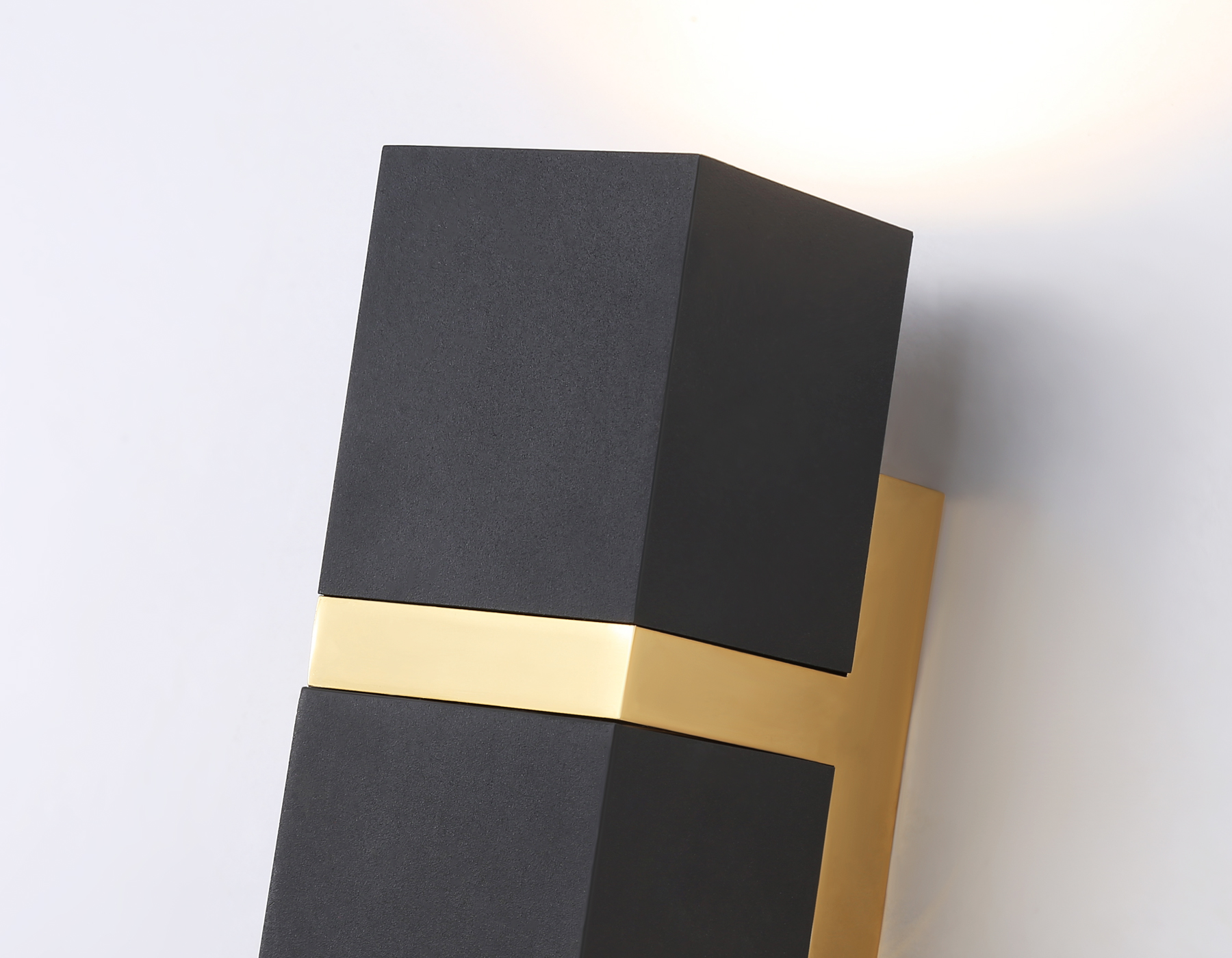 FW246/2 BK/GD черный/золото GU10*2 max 12W 155*61*80