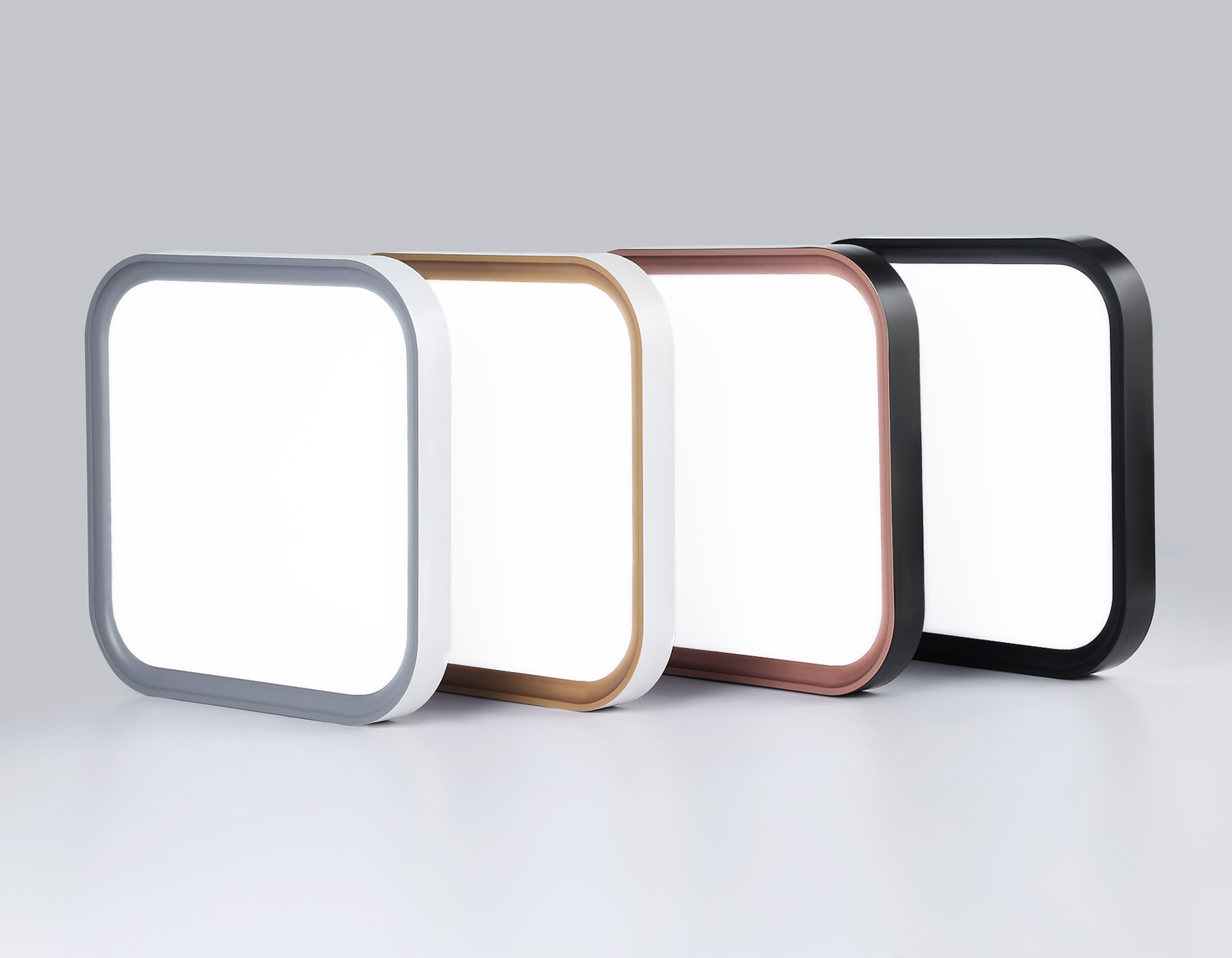 FZ1268 BK черный 27W 5000K 350*350*60 (Без ПДУ)