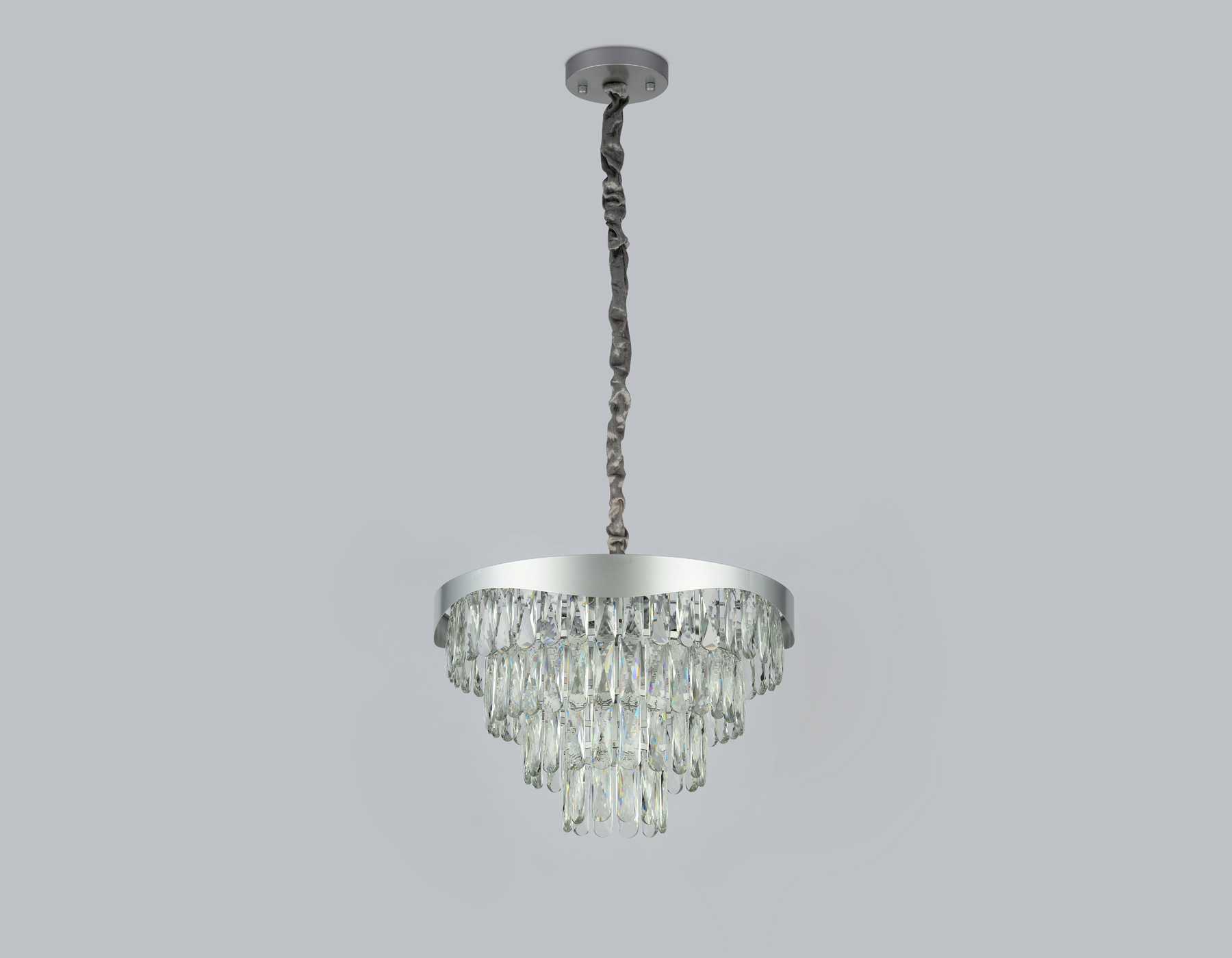 TR5085 SL/CL серебро/прозрачный E14/6 max 40W D520*1140