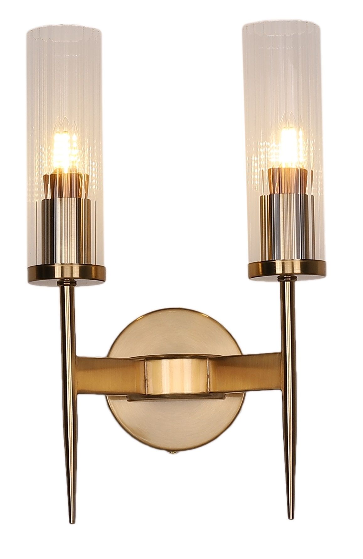 Бра латунь E14 39см Zortes CANDLE ZRS.16204.2