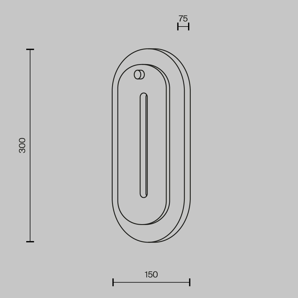 Настенный светильник (бра) Maytoni MOD523WL-L15BG3K1