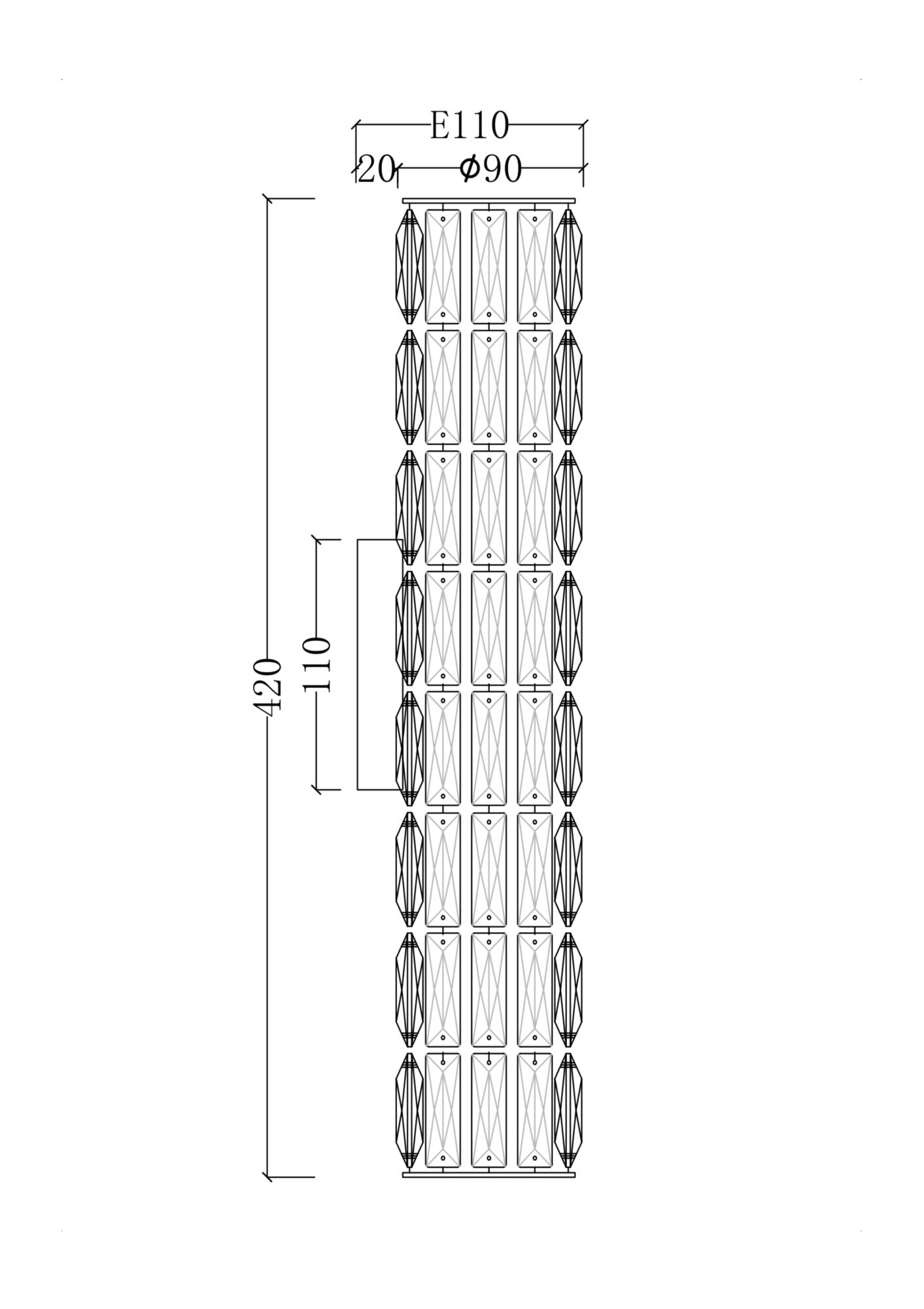 Настенный светильник (бра) Maytoni DIA008WL-02CH