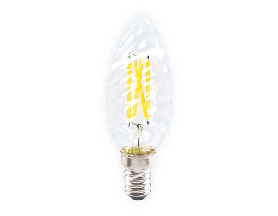 Лампа Filament LED C35 6W E14 4200K (50W) 220-240V