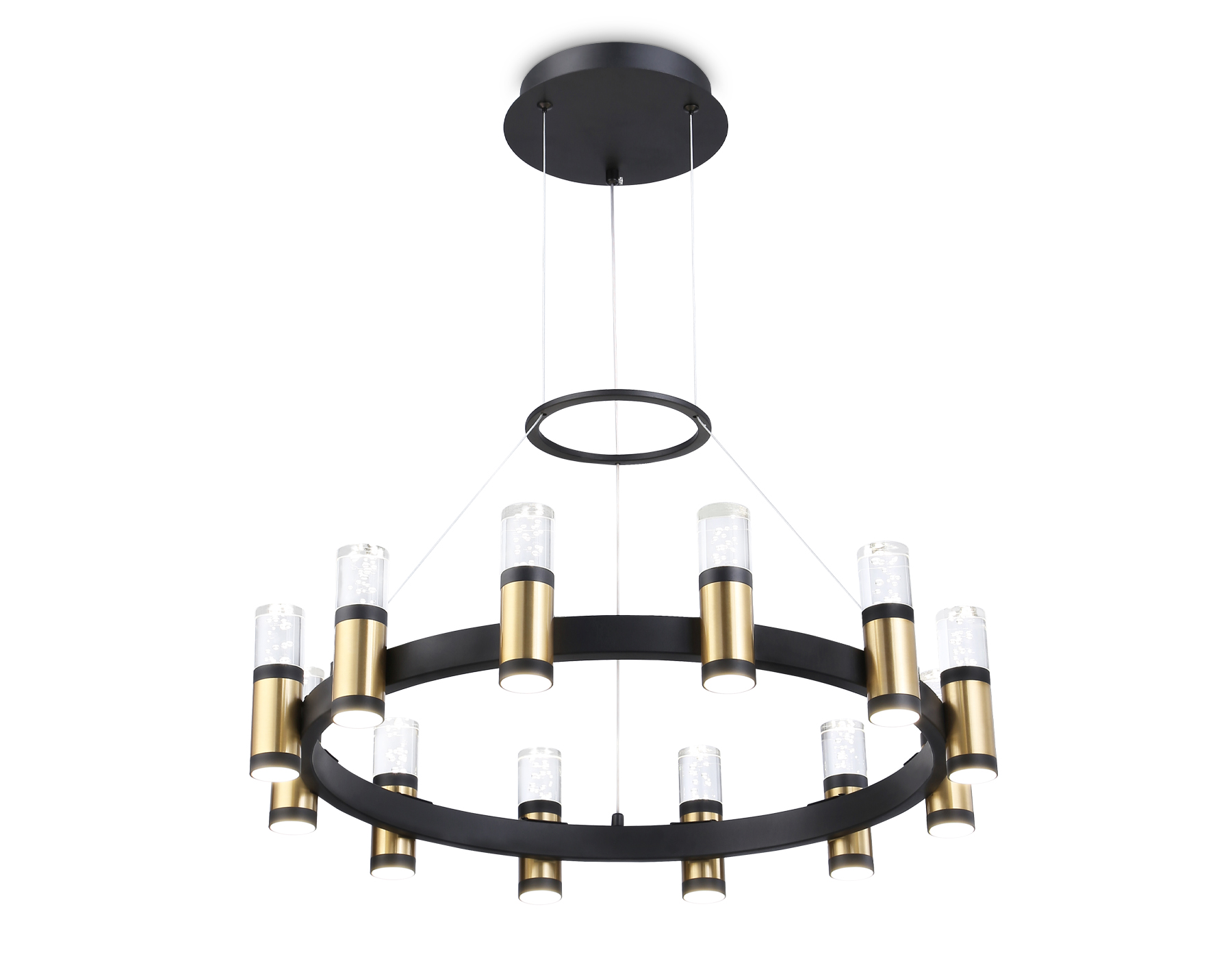 FL6206 BK/GD черный/золото 72W 4200K D600*1200 (Без ПДУ)