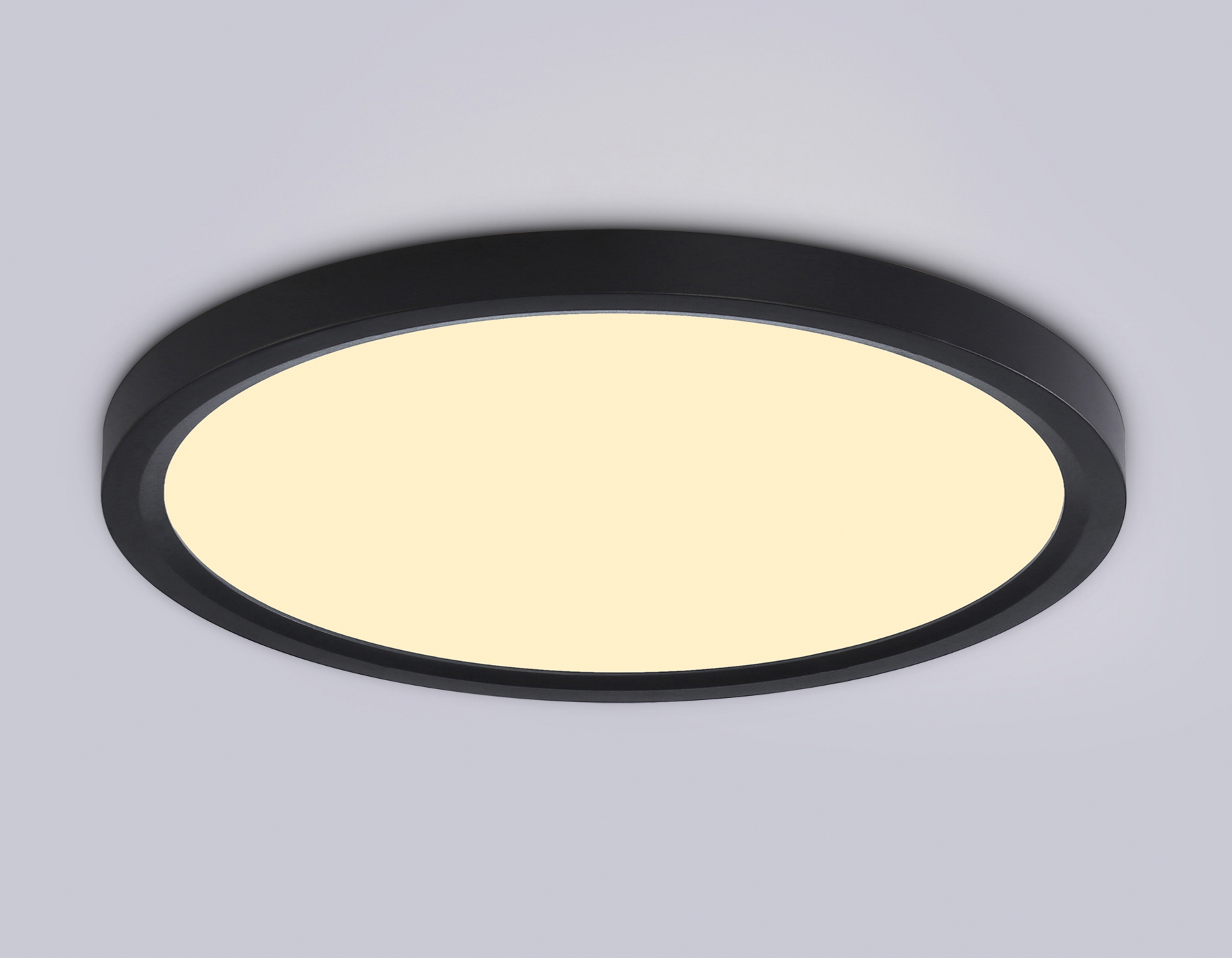 FZ1906 BK черный IP54 26W 3000K-6500K CCT-переключатель D370*25 (Без ПДУ)