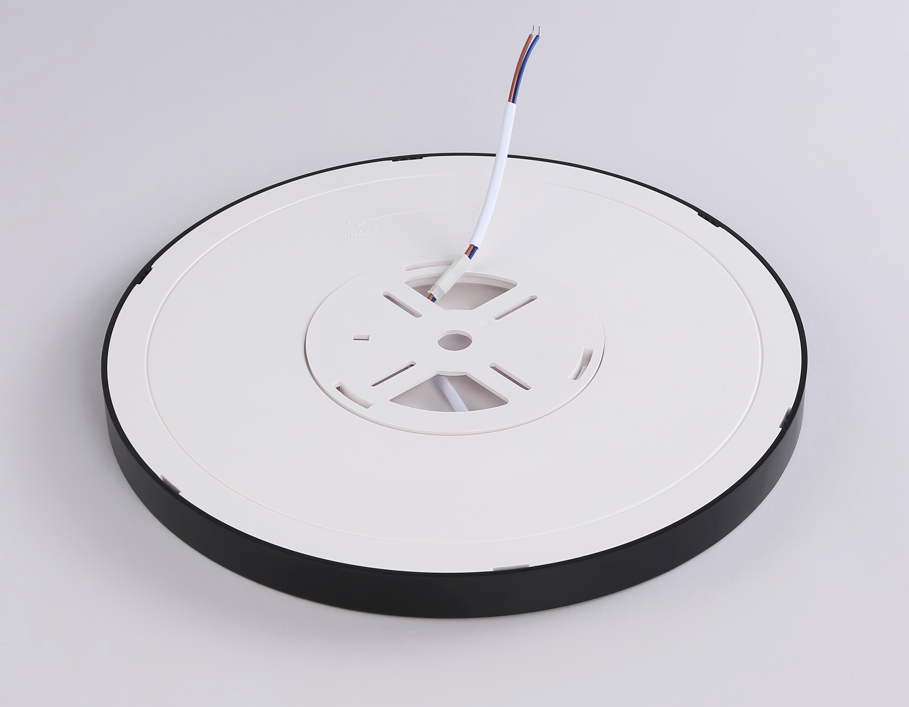 FZ1906 BK черный IP54 26W 3000K-6500K CCT-переключатель D370*25 (Без ПДУ)