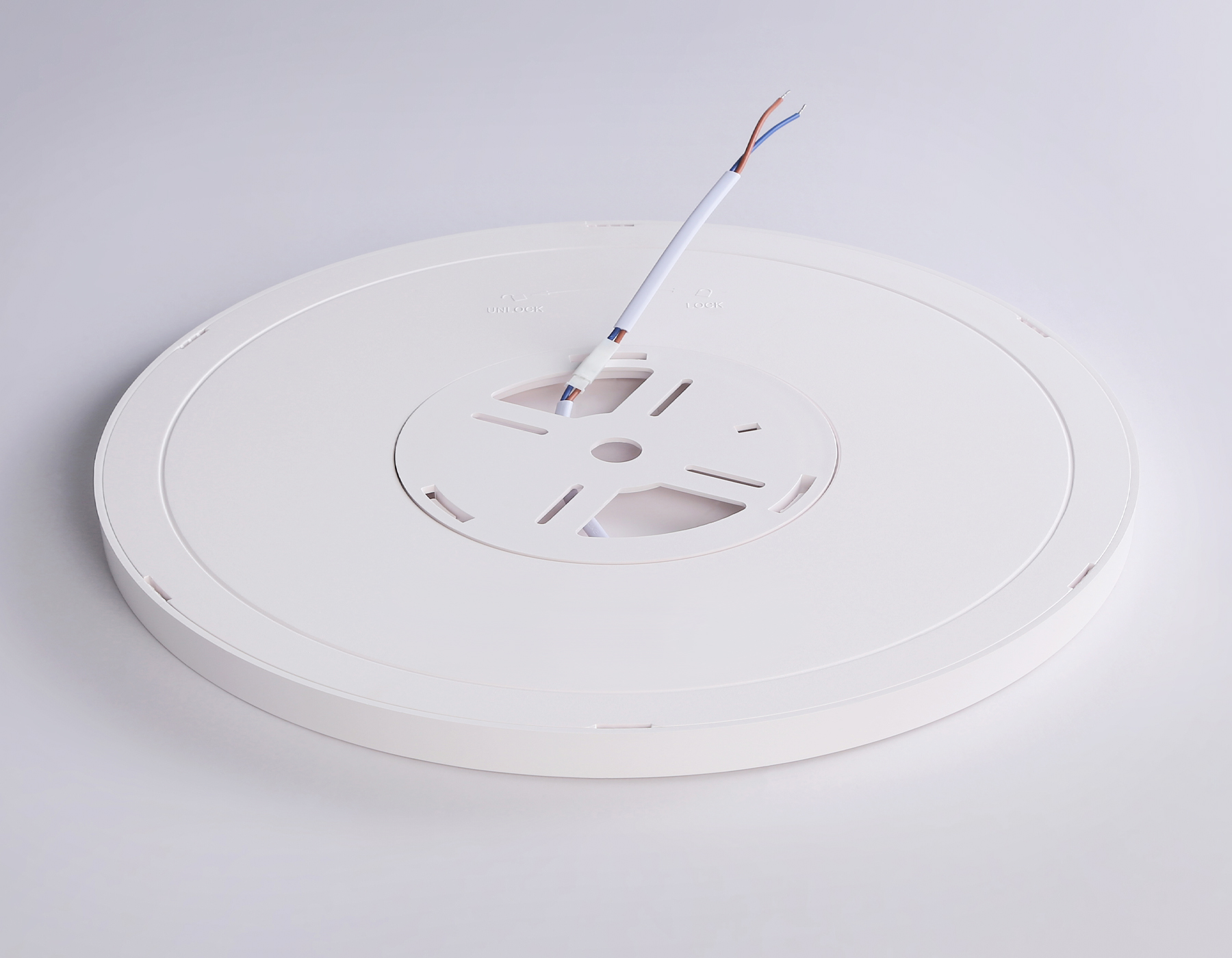 FZ1907 WH белый IP54 35W 3000K-6500K CCT-переключатель D450*25 (Без ПДУ)