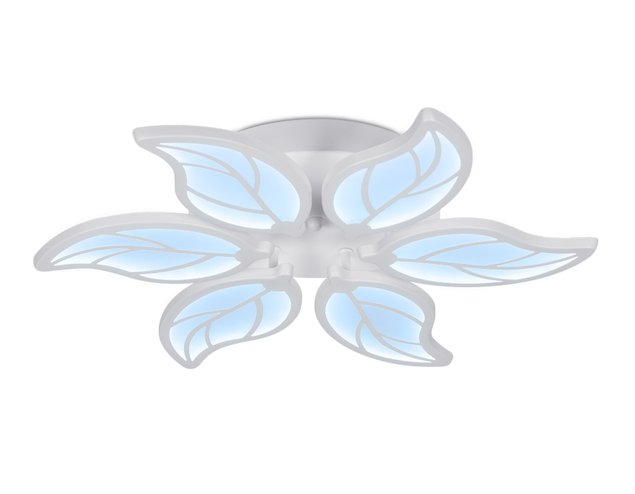 FA459/6 WH белый 90W 560*480*80 (ПДУ РАДИО 2.4)