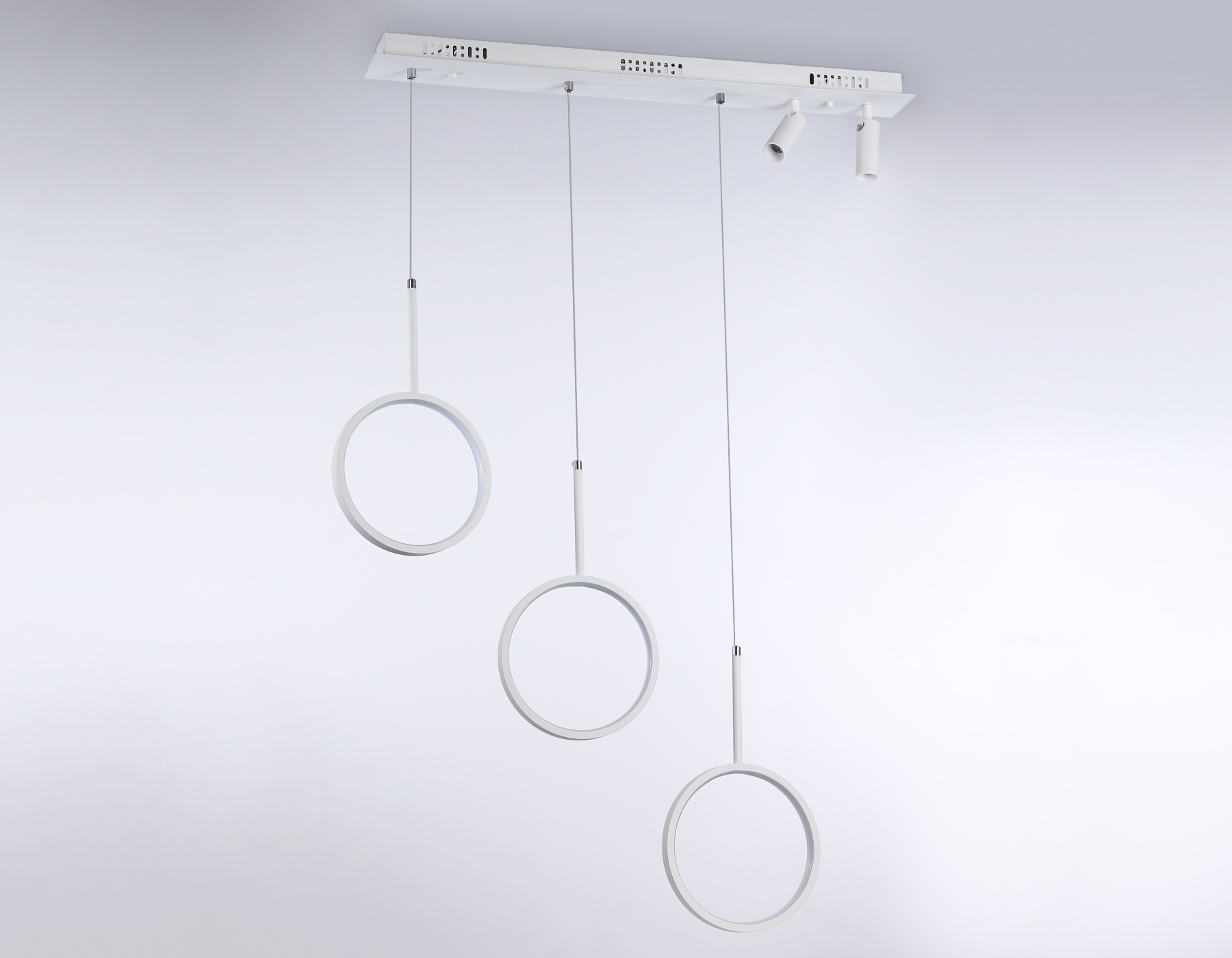 FL5277/3+2 WH белый 59W 3000K/4200K/6400K+4200K 800*200*1200 (ПДУ ИК)