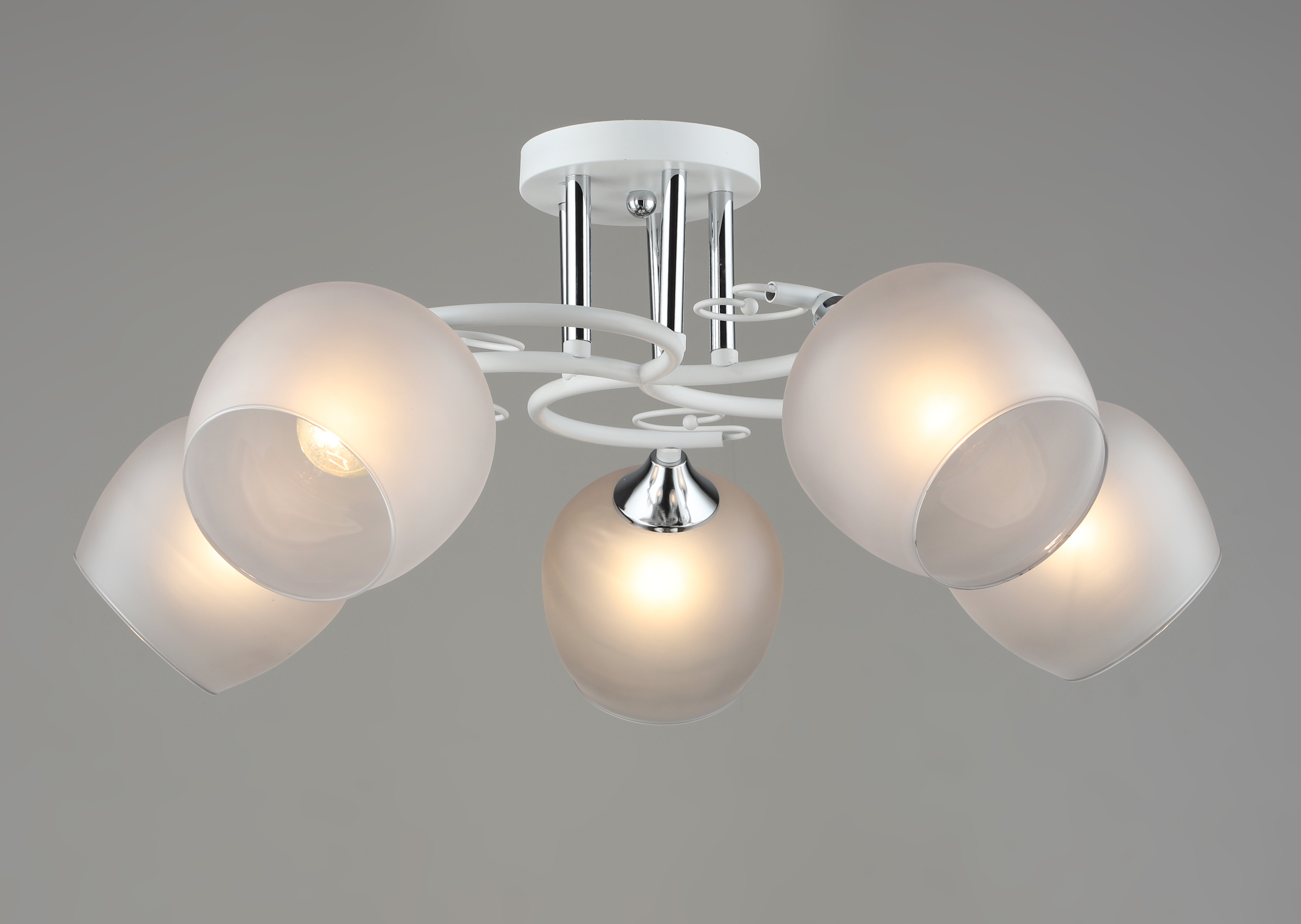 Потолочная люстра SL3598-5 WT+CR 000065864