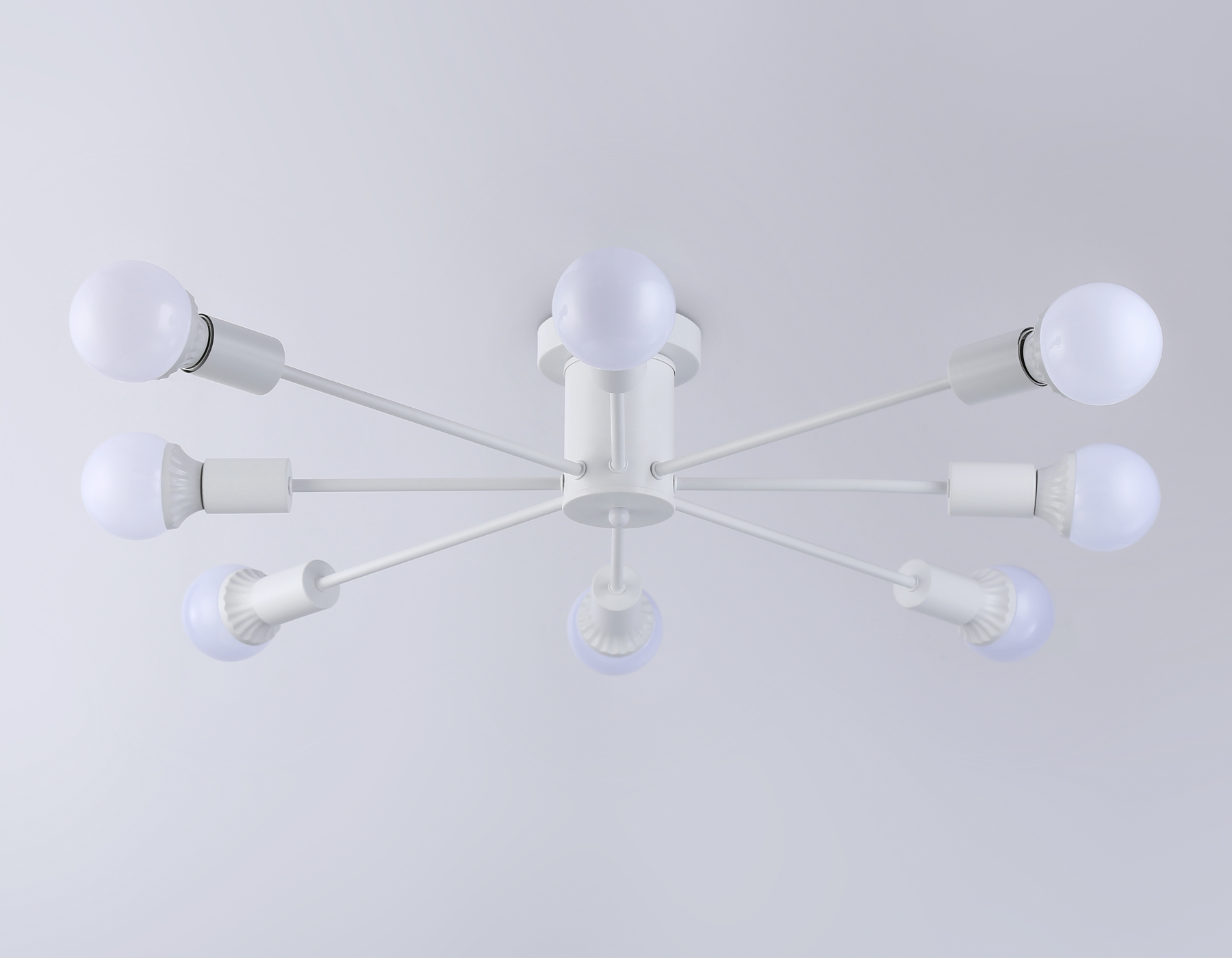 TR80408/8 WH белый E27/8 max 60W D950*150